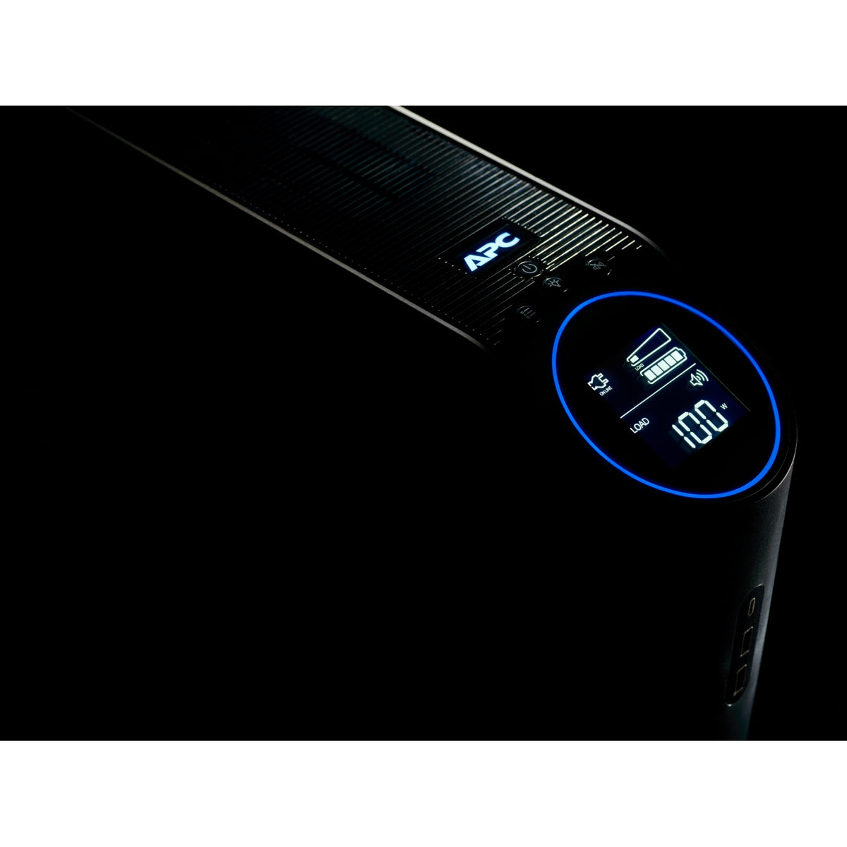 APC Back-UPS Pro UPS tower RGB lights AC 230V 1320Watt 2200VA 1-phase output connectors 6 Black midnight