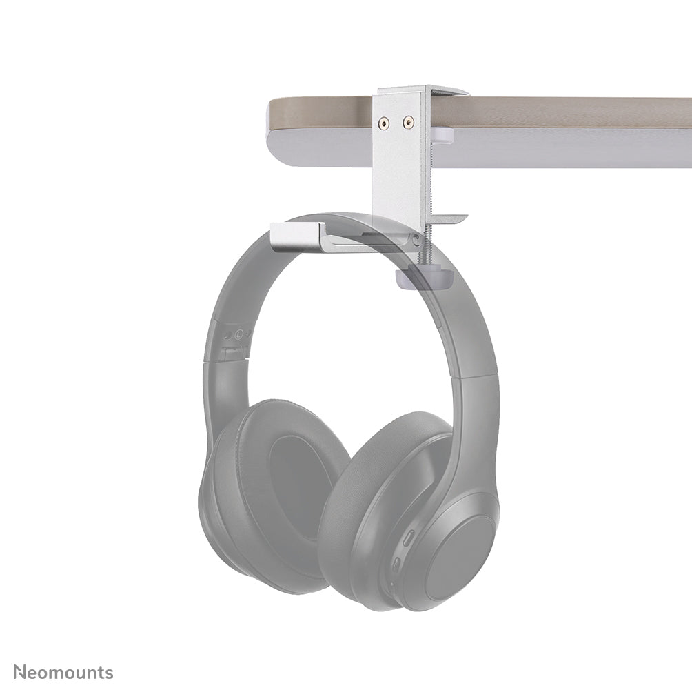 NEOMOUNTS Headphone Holder Clamp mounted aluminum