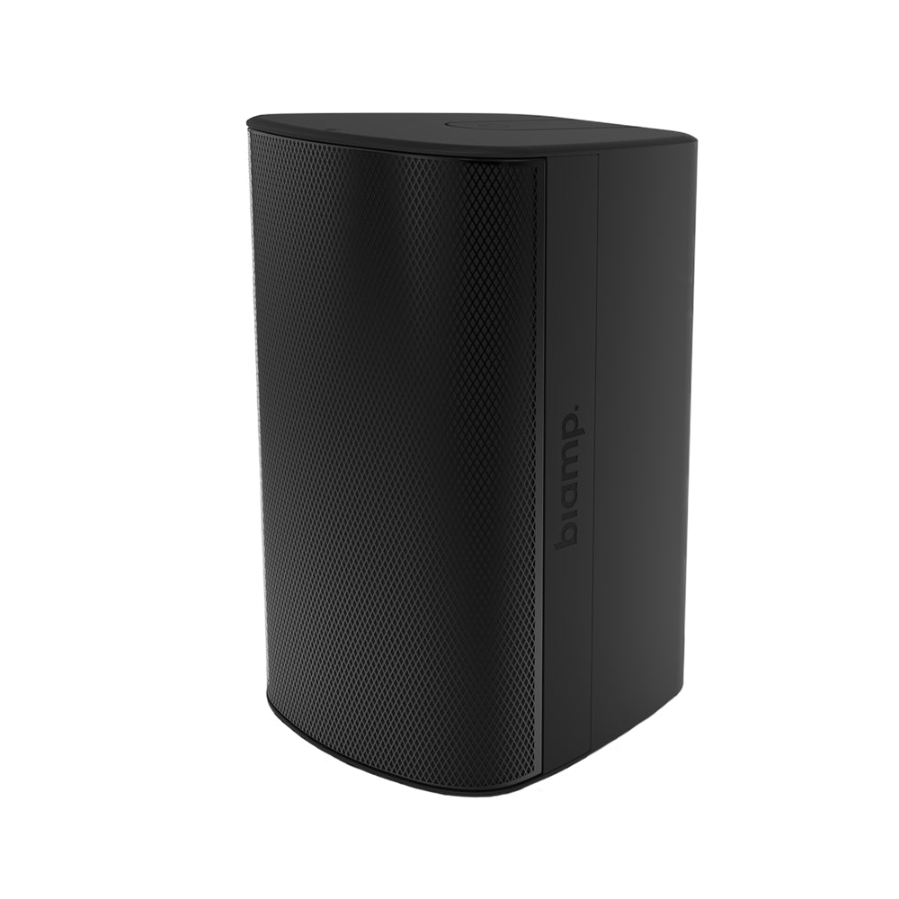 Biamp 6.5in Coaxial Surface Mount Indoor/Outdoor Loudspeaker, black