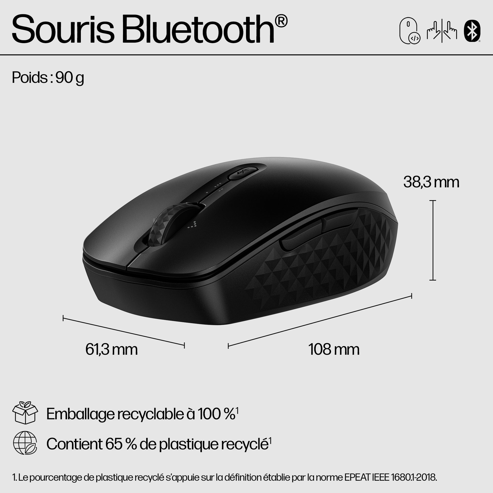 HP 425 Programmable Wireless Mouse