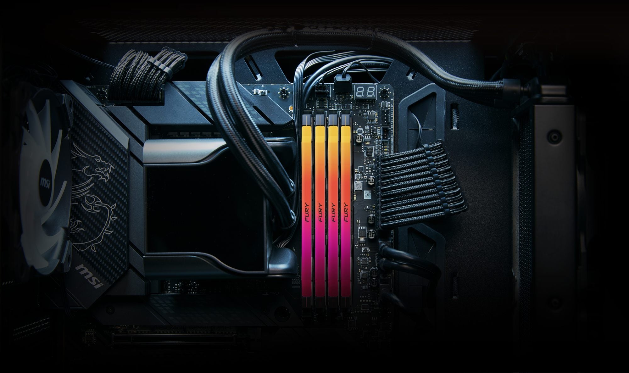 KINGSTON 48Go 6000MT/s DDR5 CL32 DIMM FURY Renegade RGB XMP