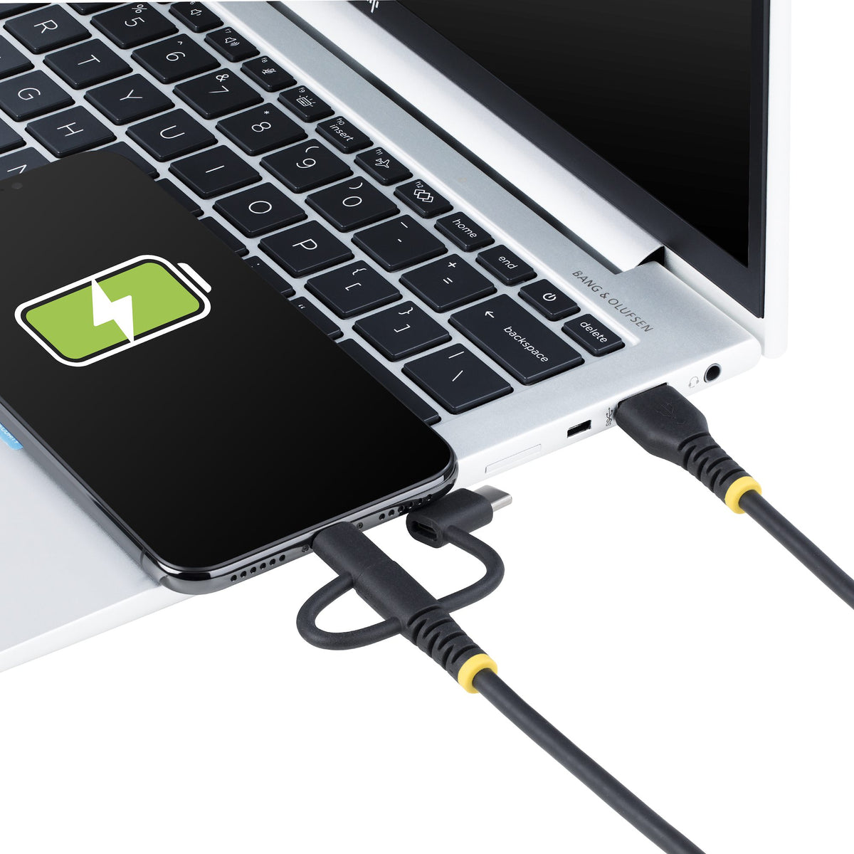 1m Rugged USB Multi Charging Cable