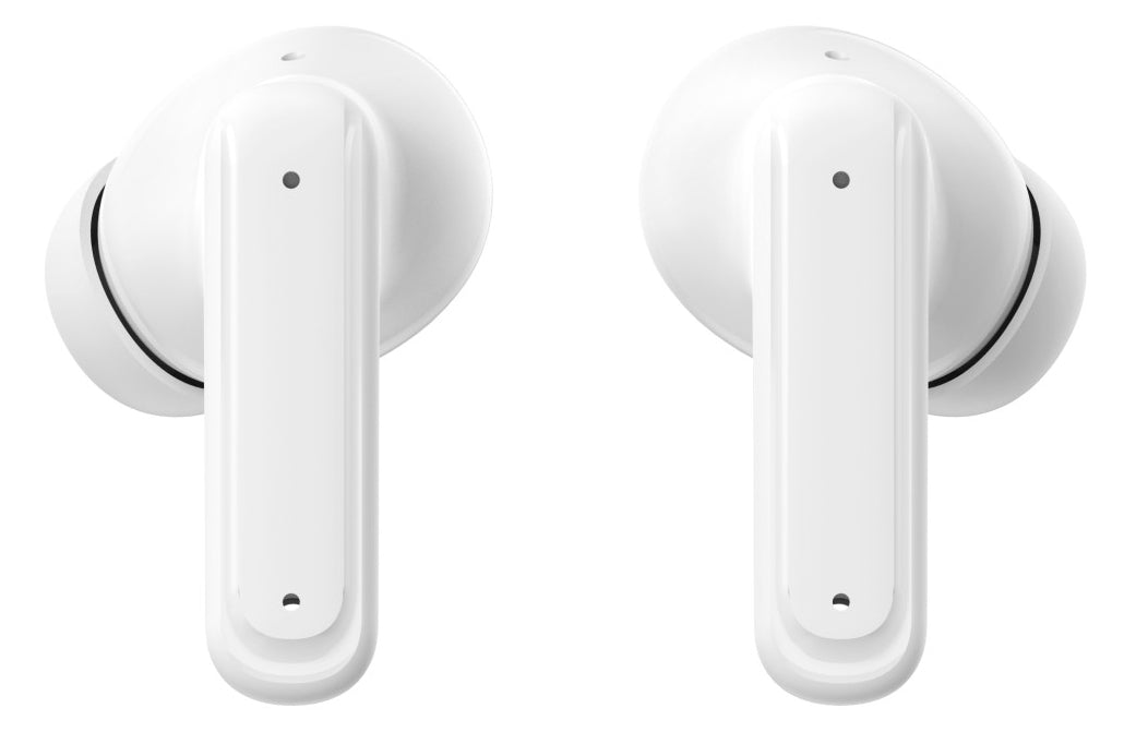 Techly ICC SB-BLT08W Écouteurs sans fil intra-auriculaires Bluetooth, étui avec écran LCD, réduction de bruit ANC, égaliseur