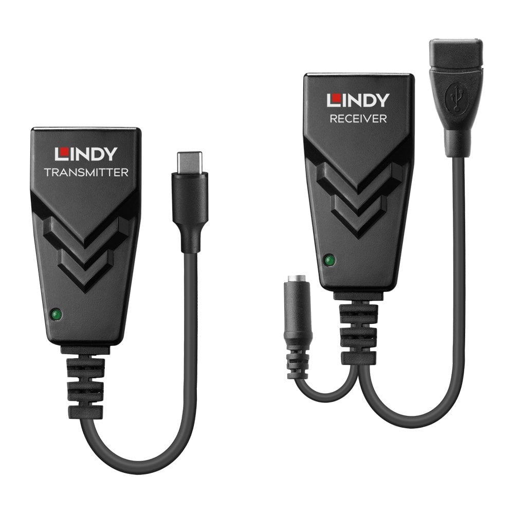 LINDY 100m USB 2.0 Type C Cat.6 Extender