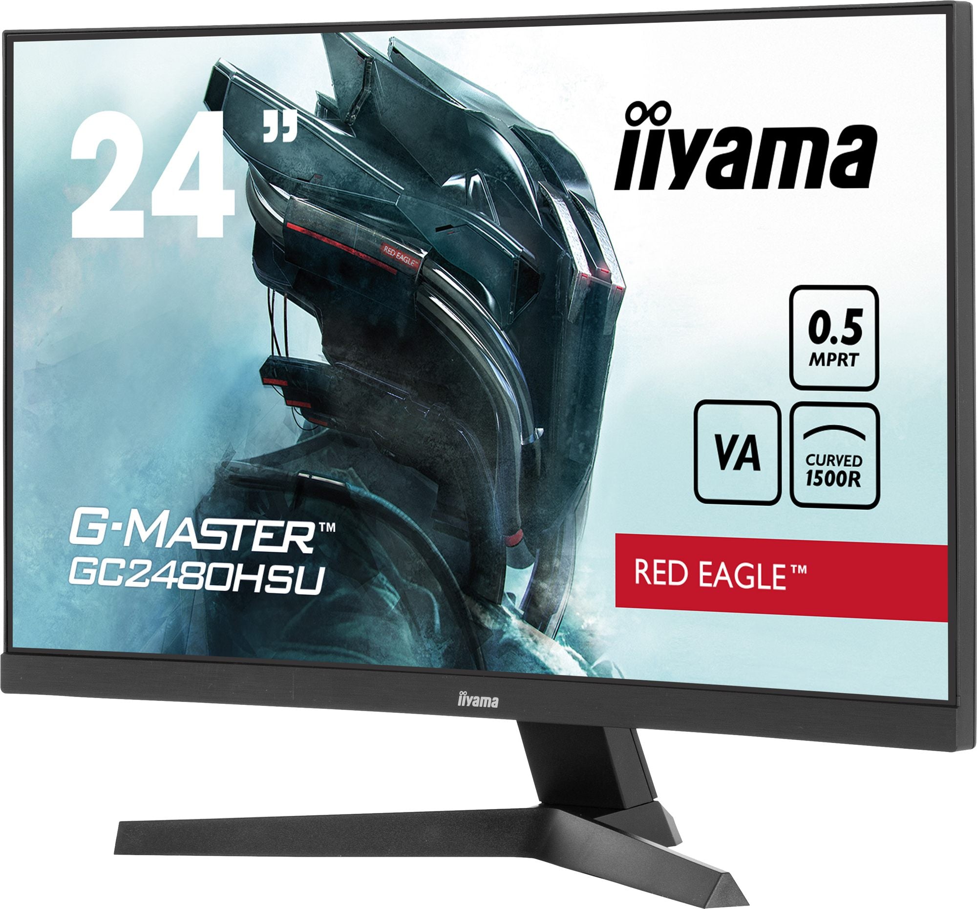 GC2480HSU-B1 24" VA-Curved Gaming 1500R