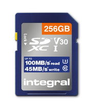 256GB SDXC CL10 UHS1 U3 V30