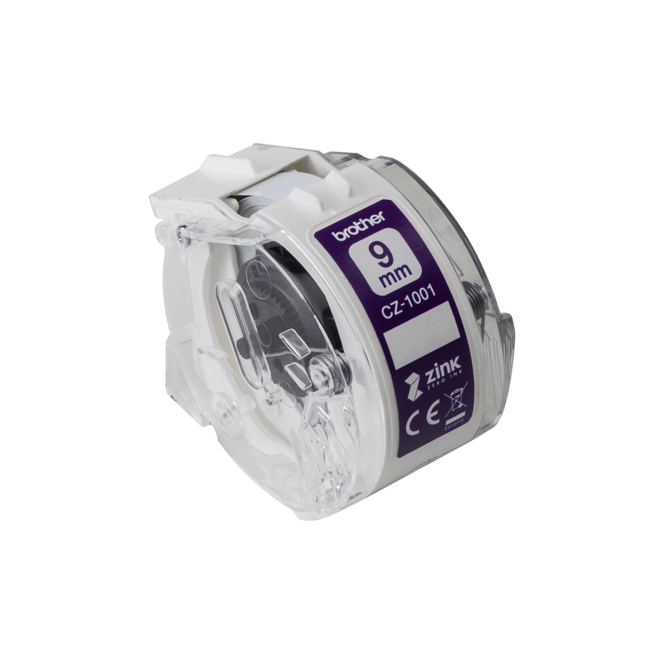 BROTHER CZ-1001 Ruban 9 mm de largeur pour VC-500W