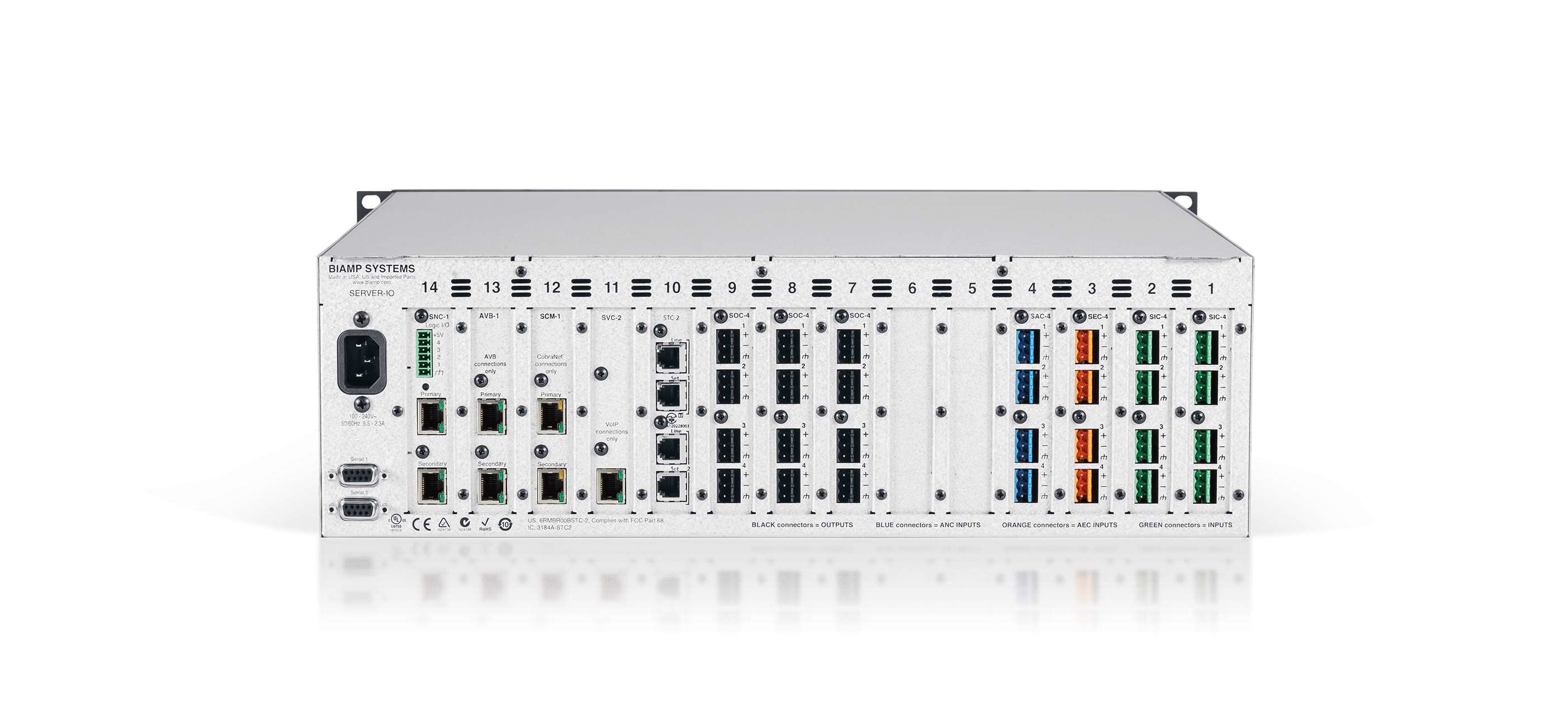 Biamp Tesira SERVER-IO Configurable I/O DSP