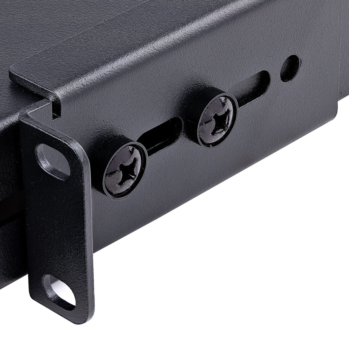 1U Adjustable Vented Rack Mount Shelf