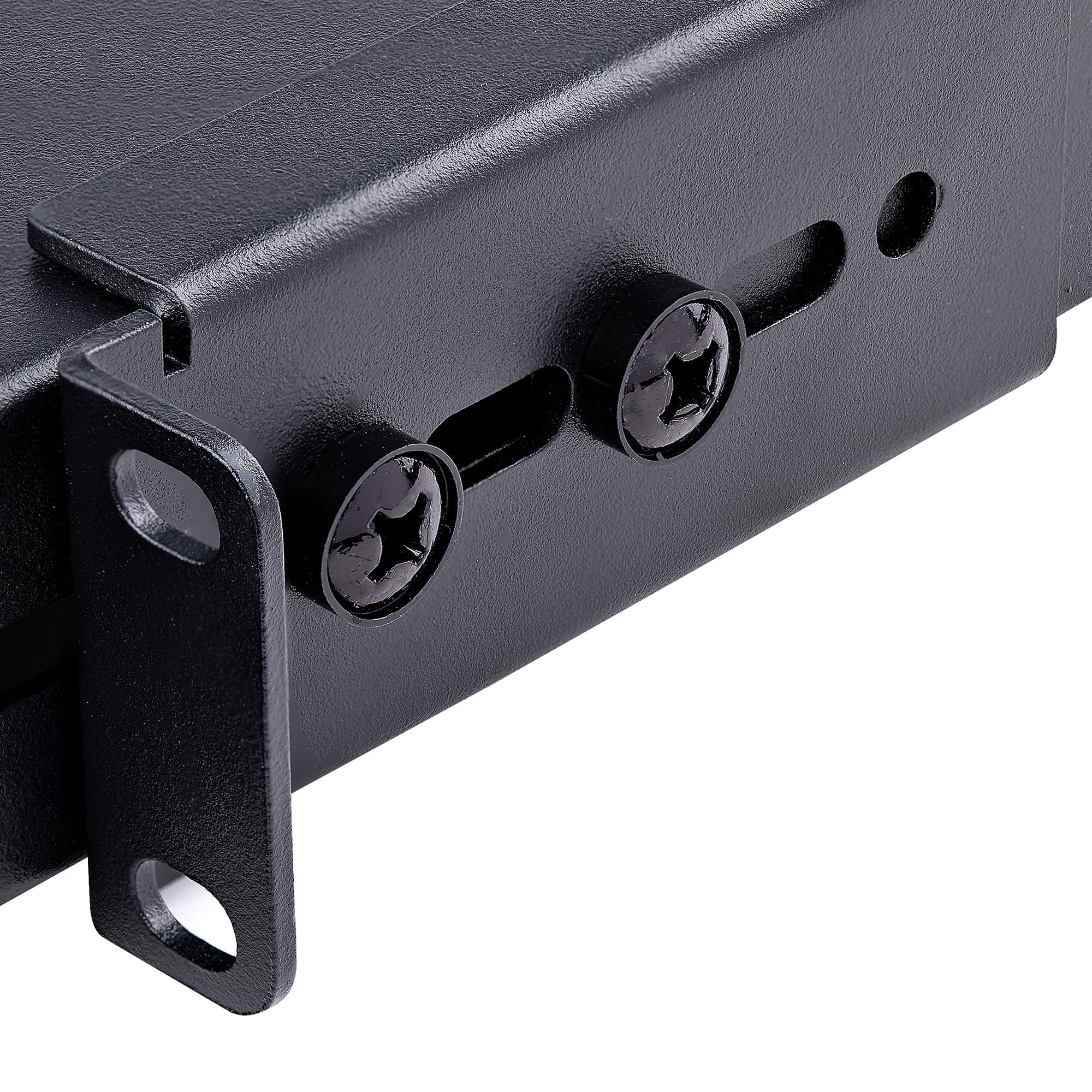 1U Adjustable Vented Rack Mount Shelf