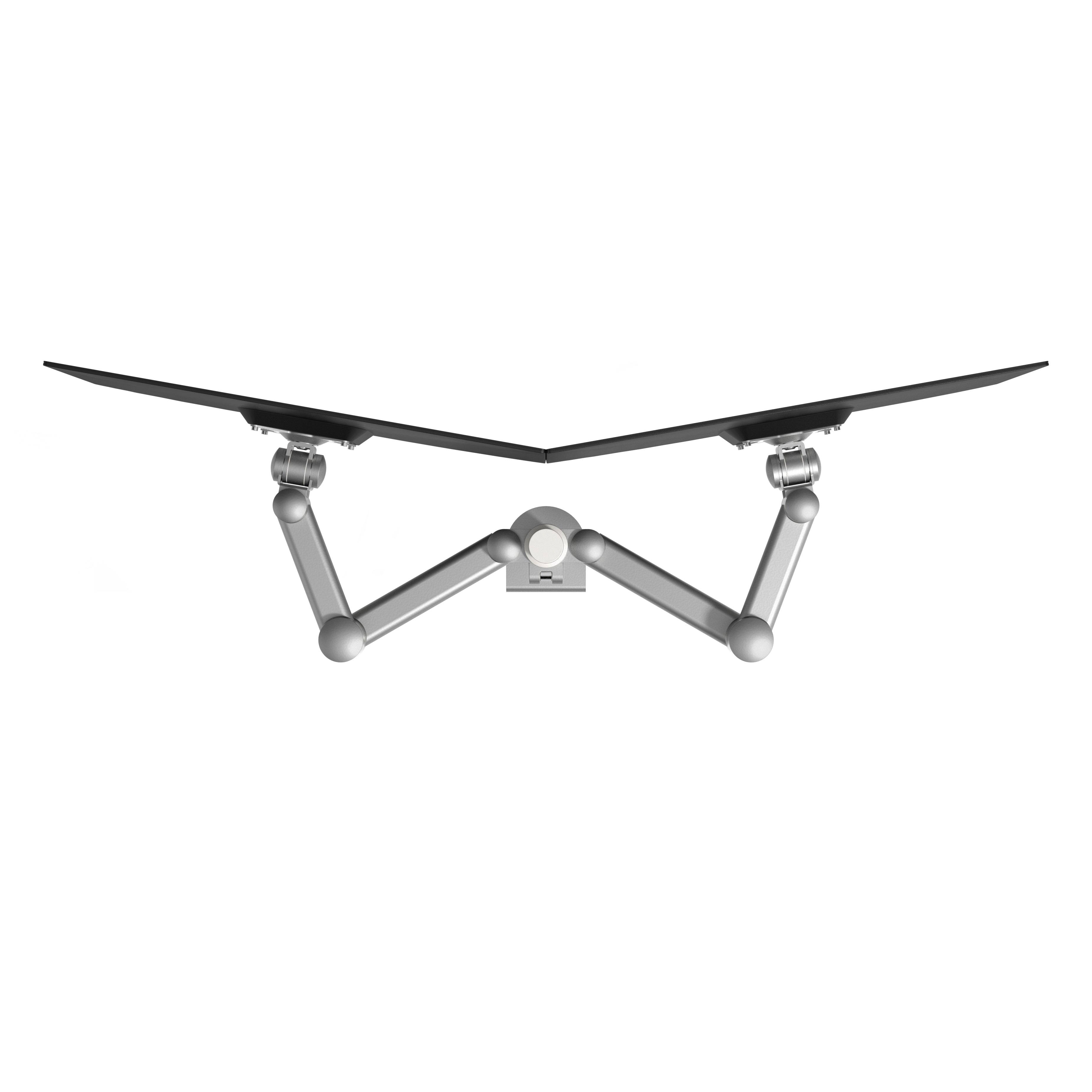 DATAFLEX Bras à fixer / pincer Viewmate 52632 - 2 écrans