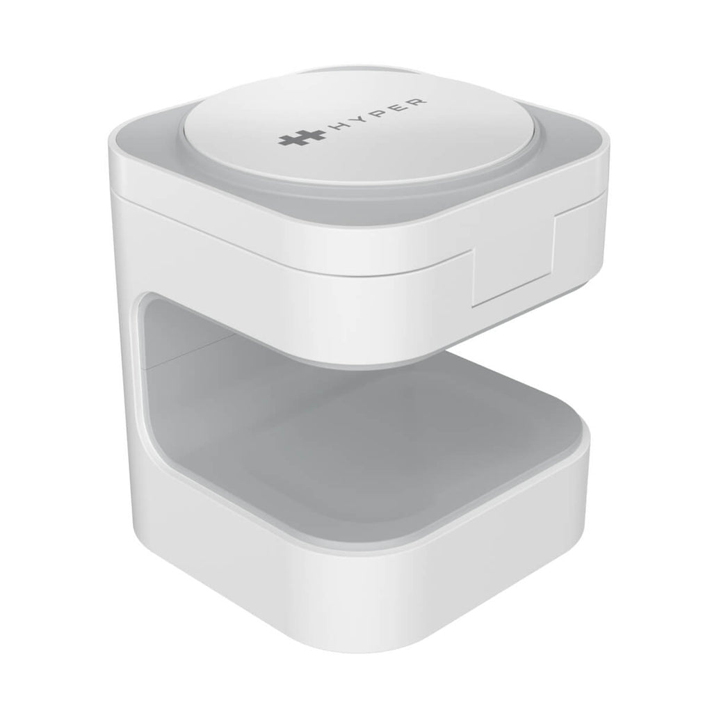TARGUS Hyper Hyperjuice Qi2 3-in-1 magnetic Charging Stand - White