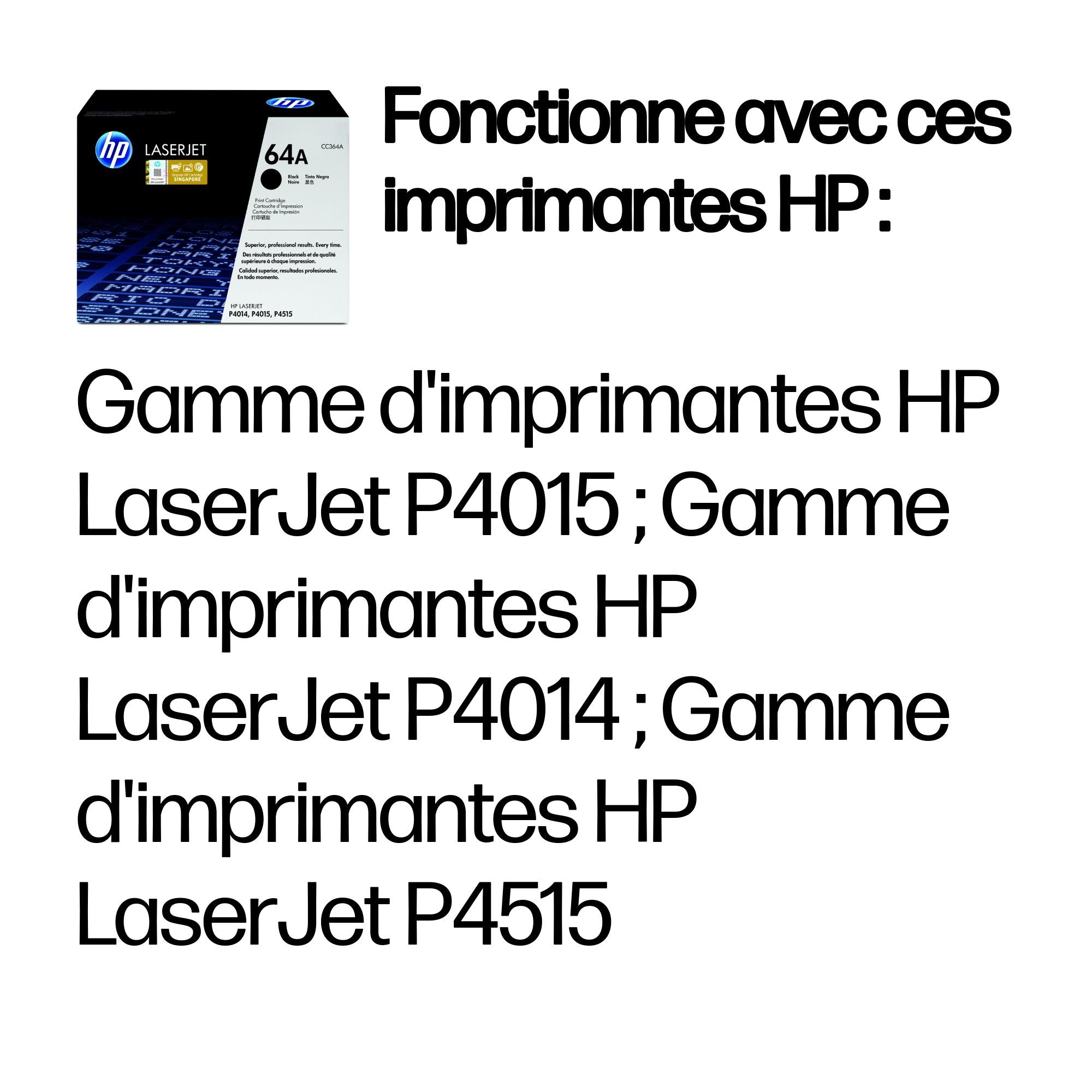 HP Toner/Print Cartridge Black w. SPT