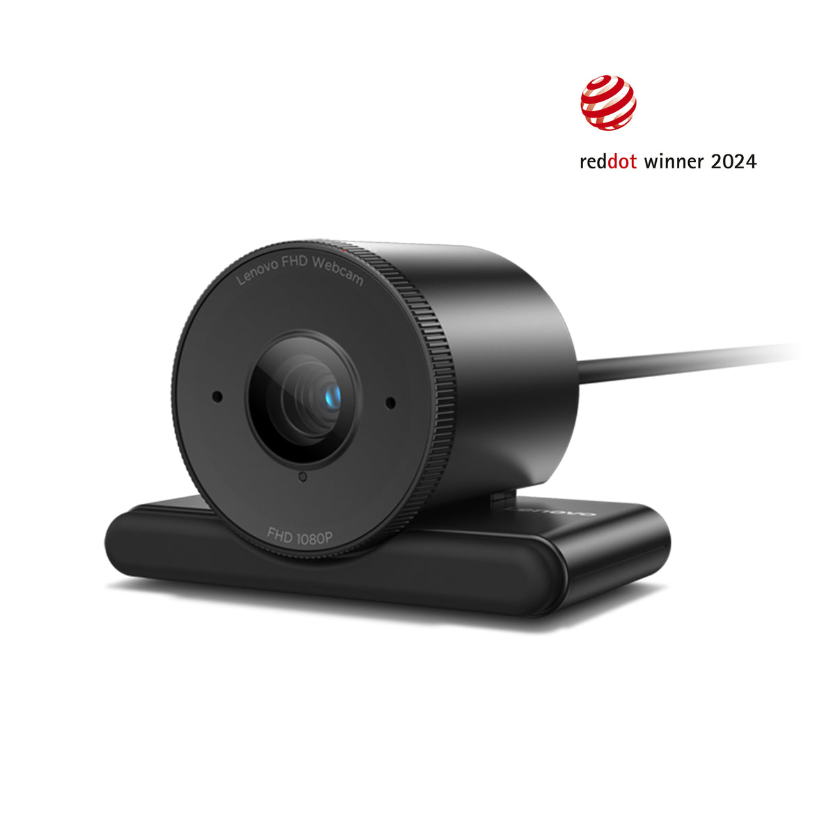 LENOVO FHD Webcam 1080p Fixed FOV78 Dual Microphones AutoFocus USB-A 1.5m Fixed Cable