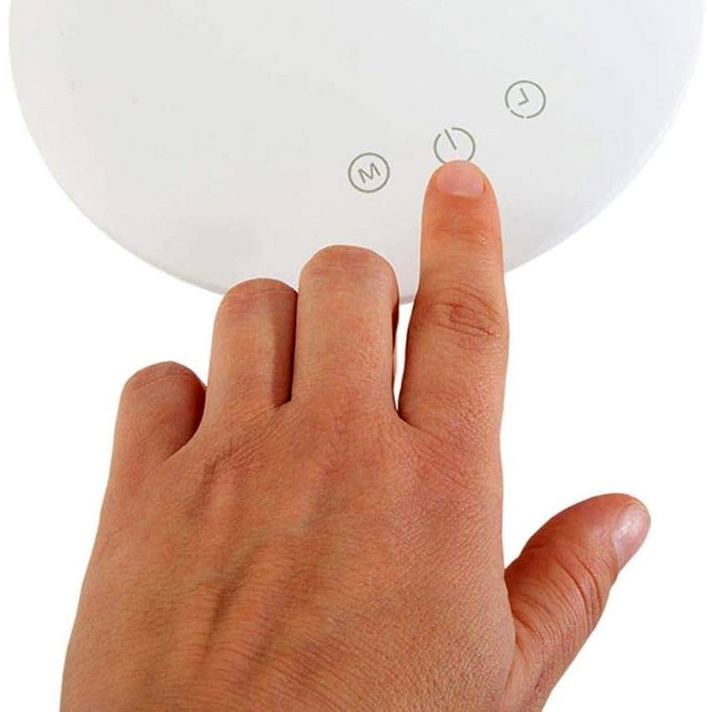Techly I-LAMP-DSK10 Lampe de bureau LED 5,5W tactile avec chargeur Qi 15W