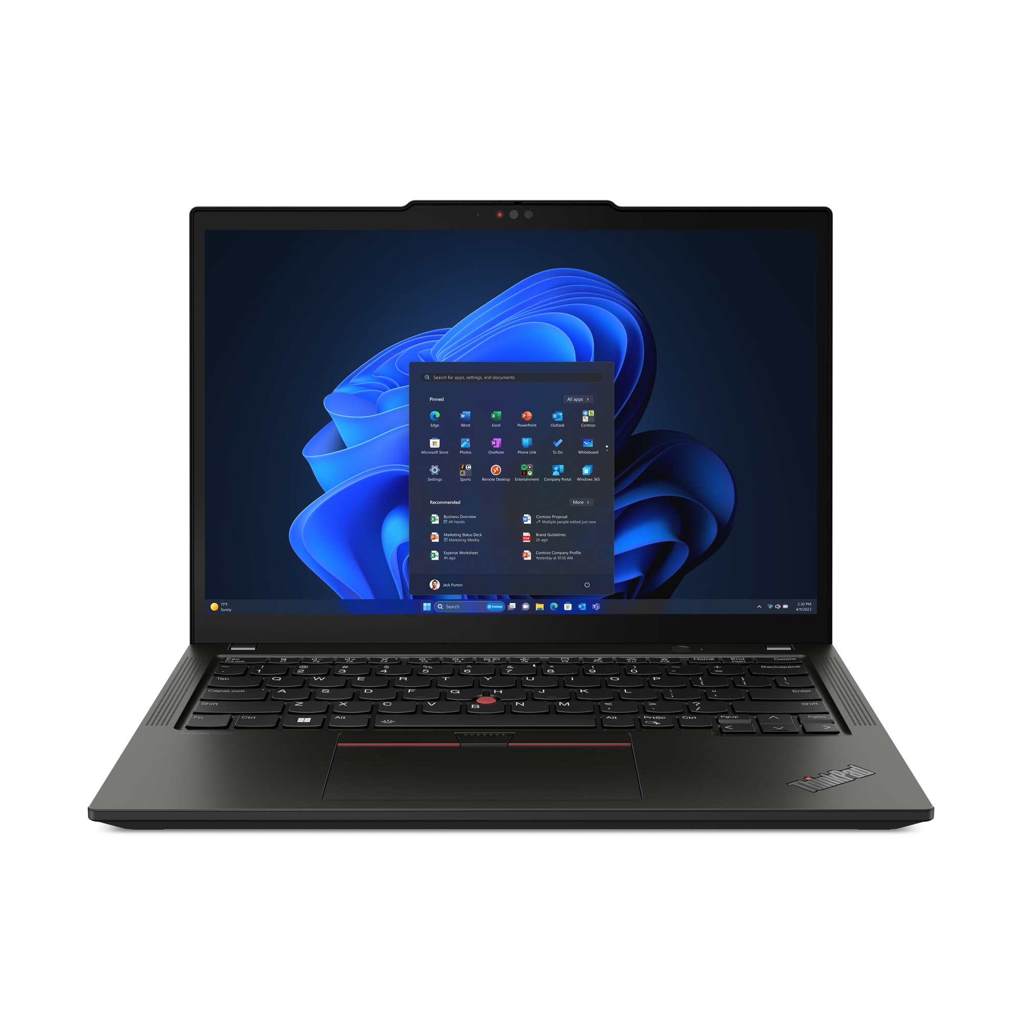 LENOVO ThinkPad - X13 - G5 - 13.3" WUXGA - Intel Core Ultra 5 - 125U - W11Pro - 16Go RAM - 512Go SSD - PC IA