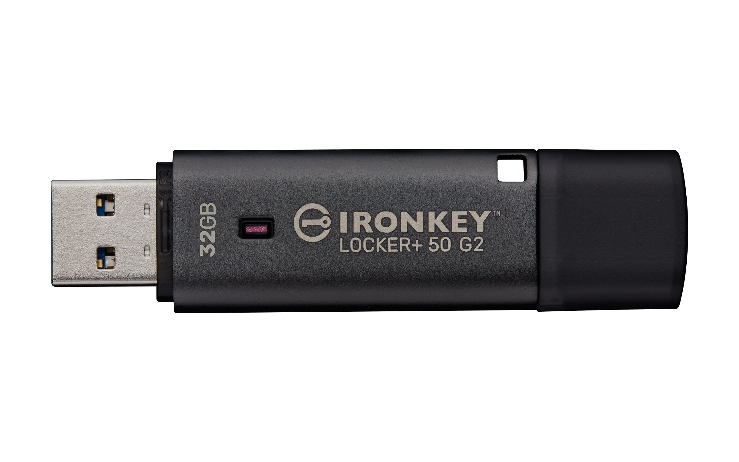 KINGSTON 32Go IronKey Locker Plus 50 G2 FIPS 197 AES-256