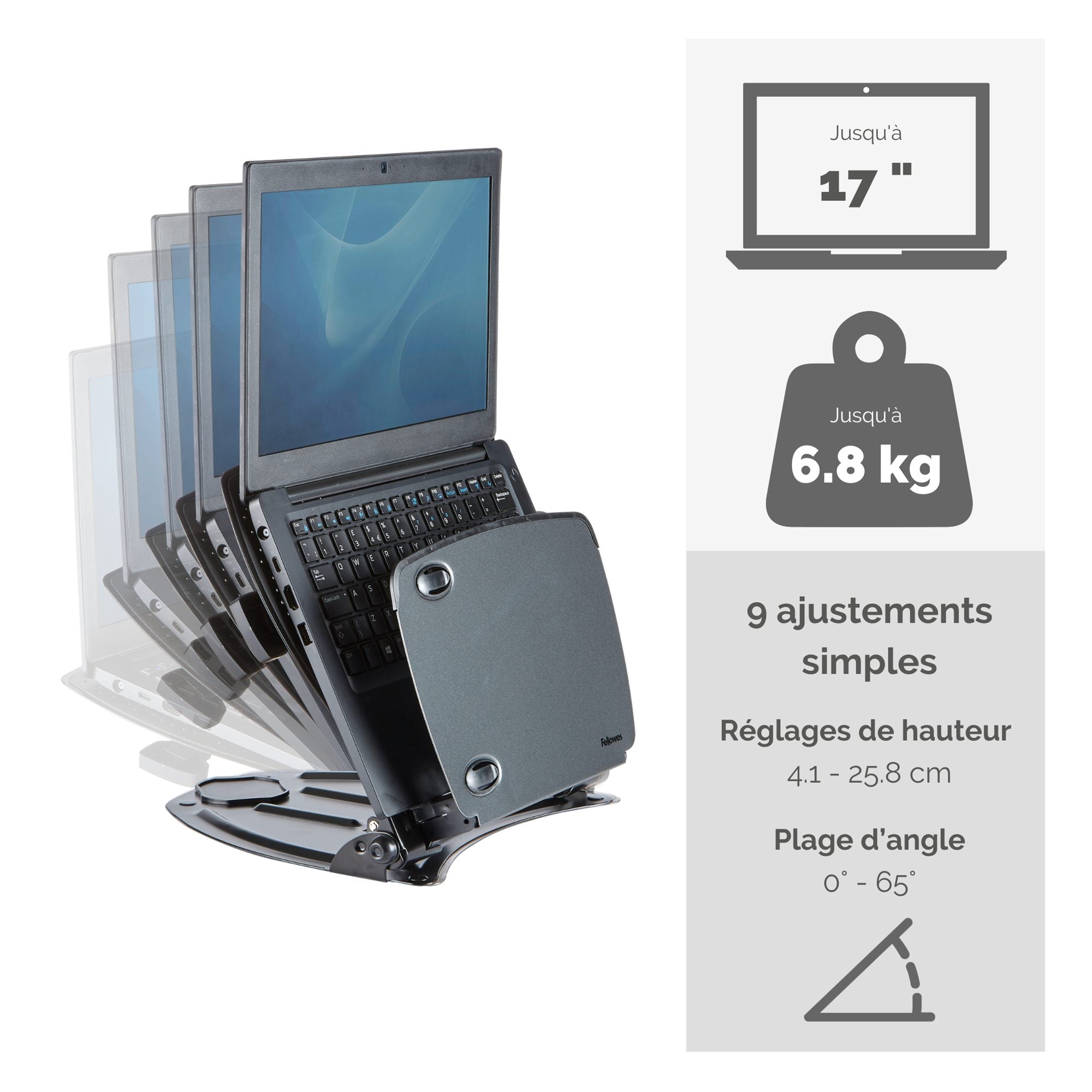 FELLOWES Support ordinateur portable Professional Series™