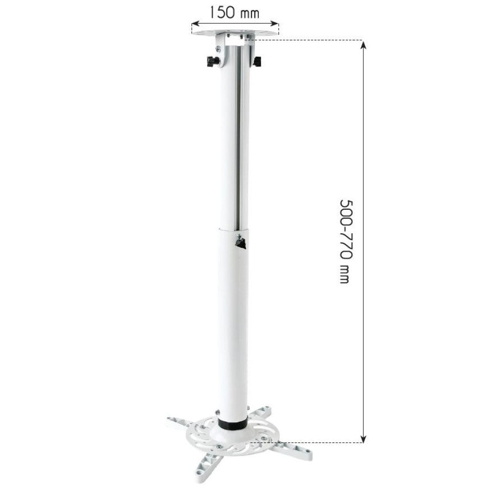 Techly ICA-PM 104MW Bras de projecteur au plafond 50/77 bi