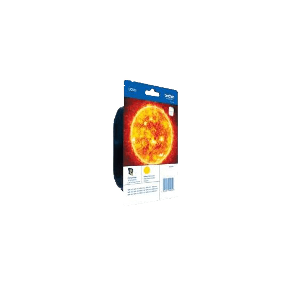 BROTHER LC-980 cartouche d encre jaune capacité standard 5.5ml 260 pages 1-pack blister sans alarme