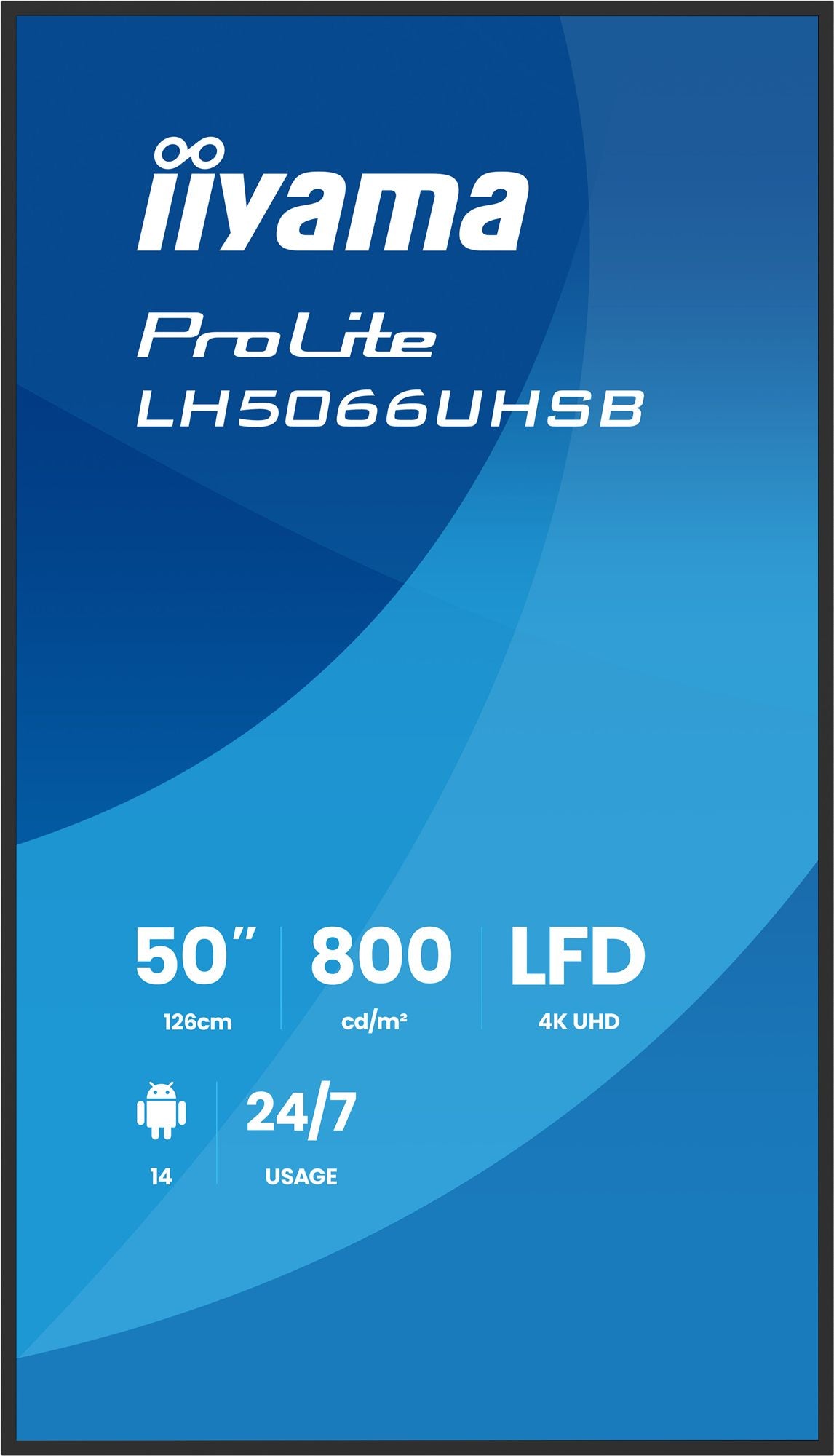 50" 3840x2160 UHD IPS VESA Mount 400x300