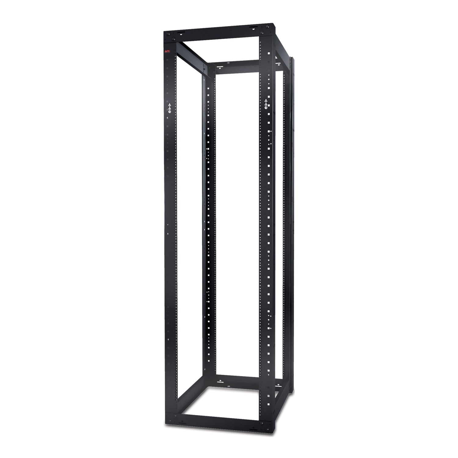 APC NetShelter 4 Post Open Frame Rack 44U 12-24 Threaded Holes