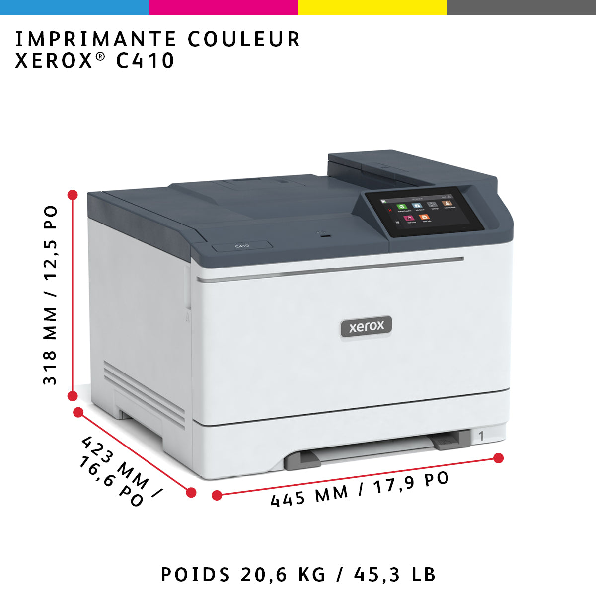 C410 A4 40ppm Duplex Printer PS3