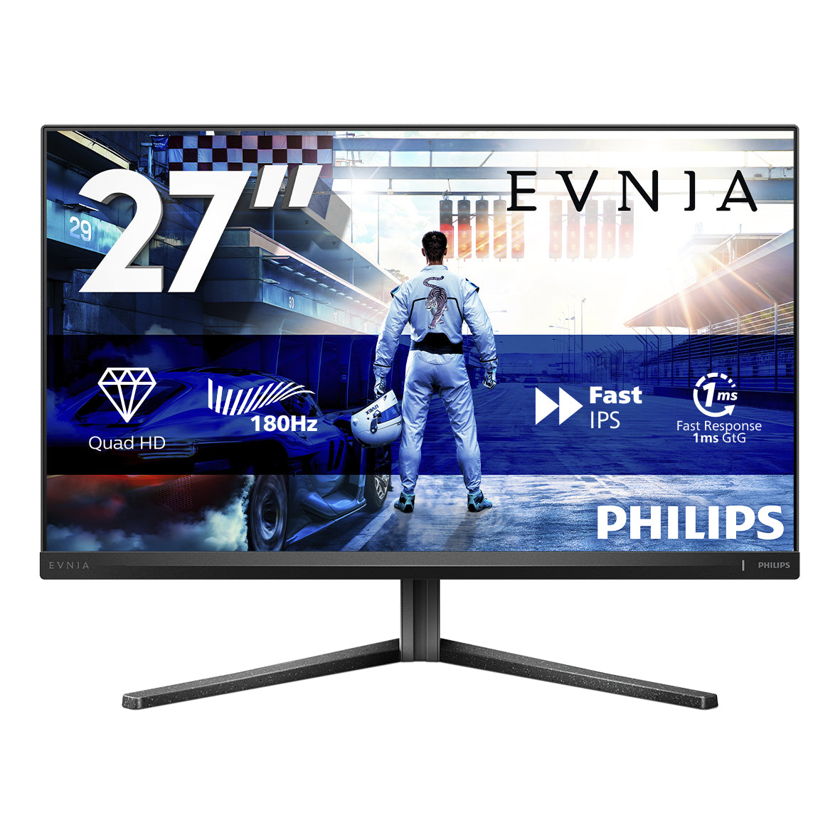 PHILIPS 27M2N5500 27p Gaming Monitor 2560x1440 1ms 250cd/m2 HDMI DP Black/Grey
