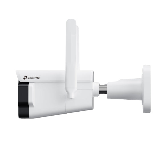 TP-LINK VIGI 4MP Outdoor Full-Color 4G Bullet Network Camera 4G Cat4 LTE-TDD/LTE-FDD/WCDMA 3xLAN Ports 4MP 1/2.7inch