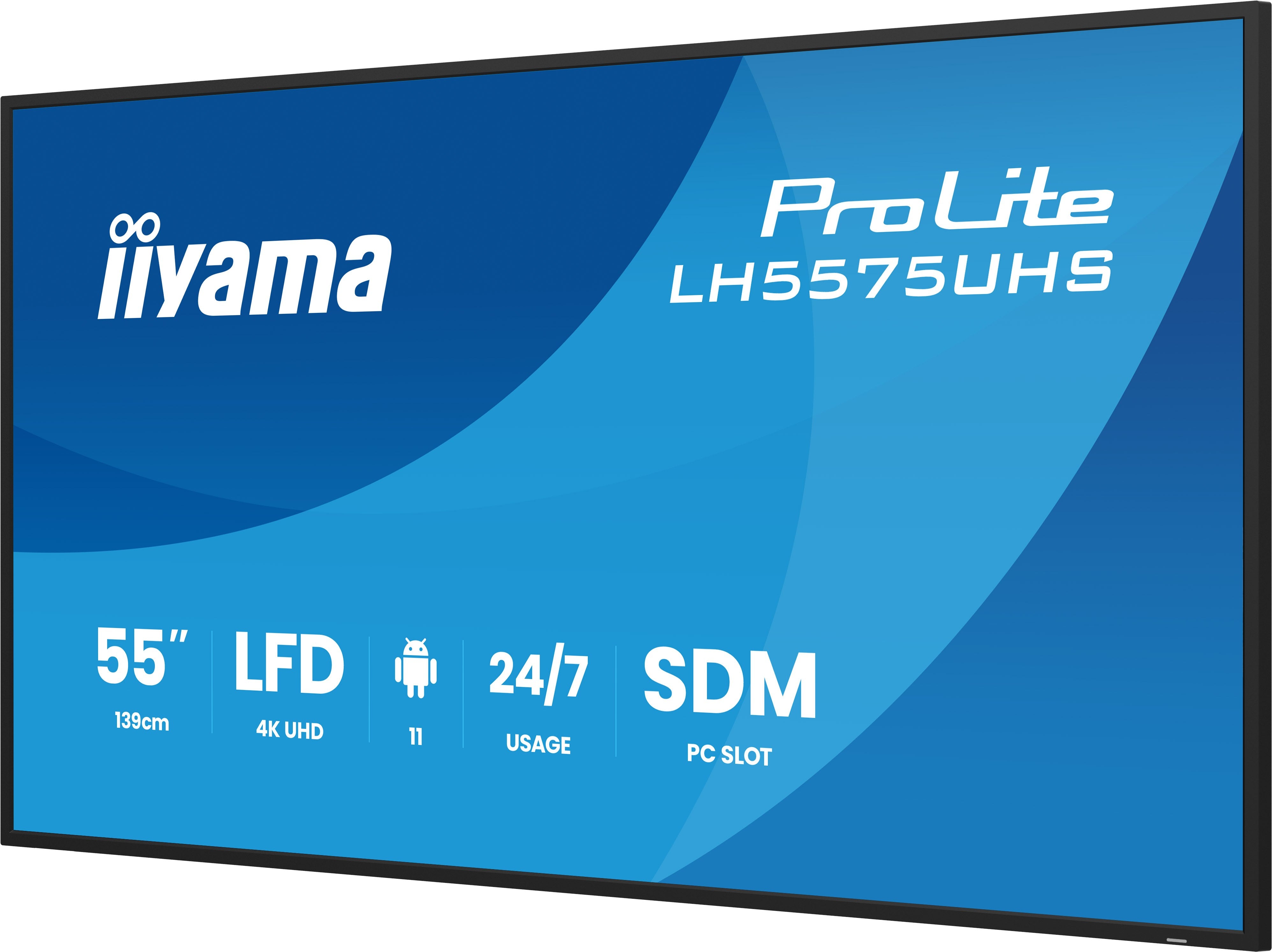 55" 3840x2160 UHD IPS Haze 25% 500