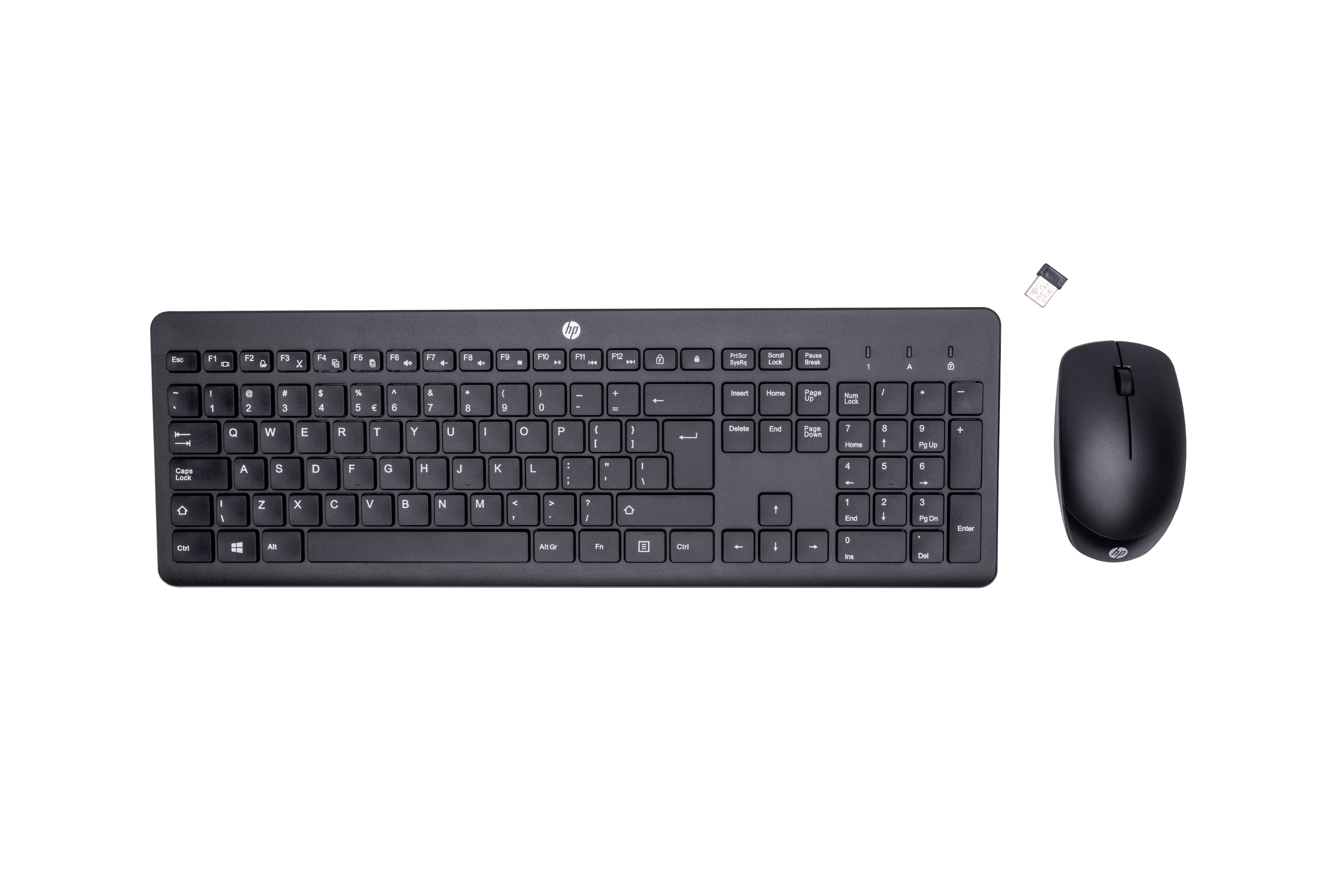 HP 230 WL Mouse+KB Combo EMEA-INTL Engl