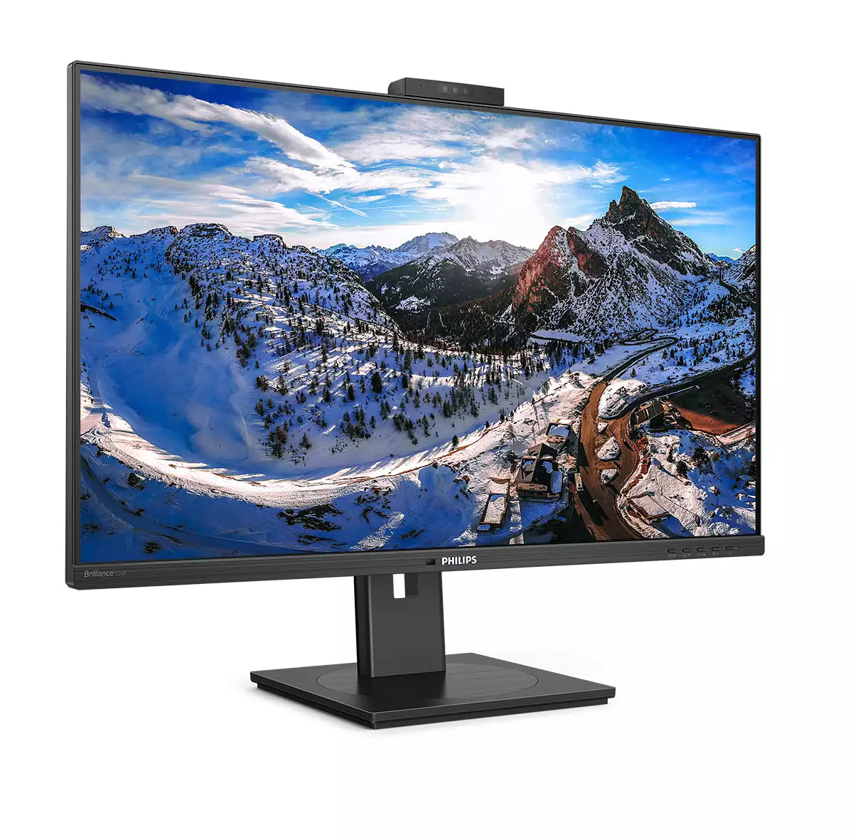 PHILIPS 326P1H/00 Moniteur 32p - 2560 x 1440 QHD 75 Hz - IPS - 350 cd/m2 - 4 ms - 2xHDMI DisplayPort USB-C - WEBCAM - HP