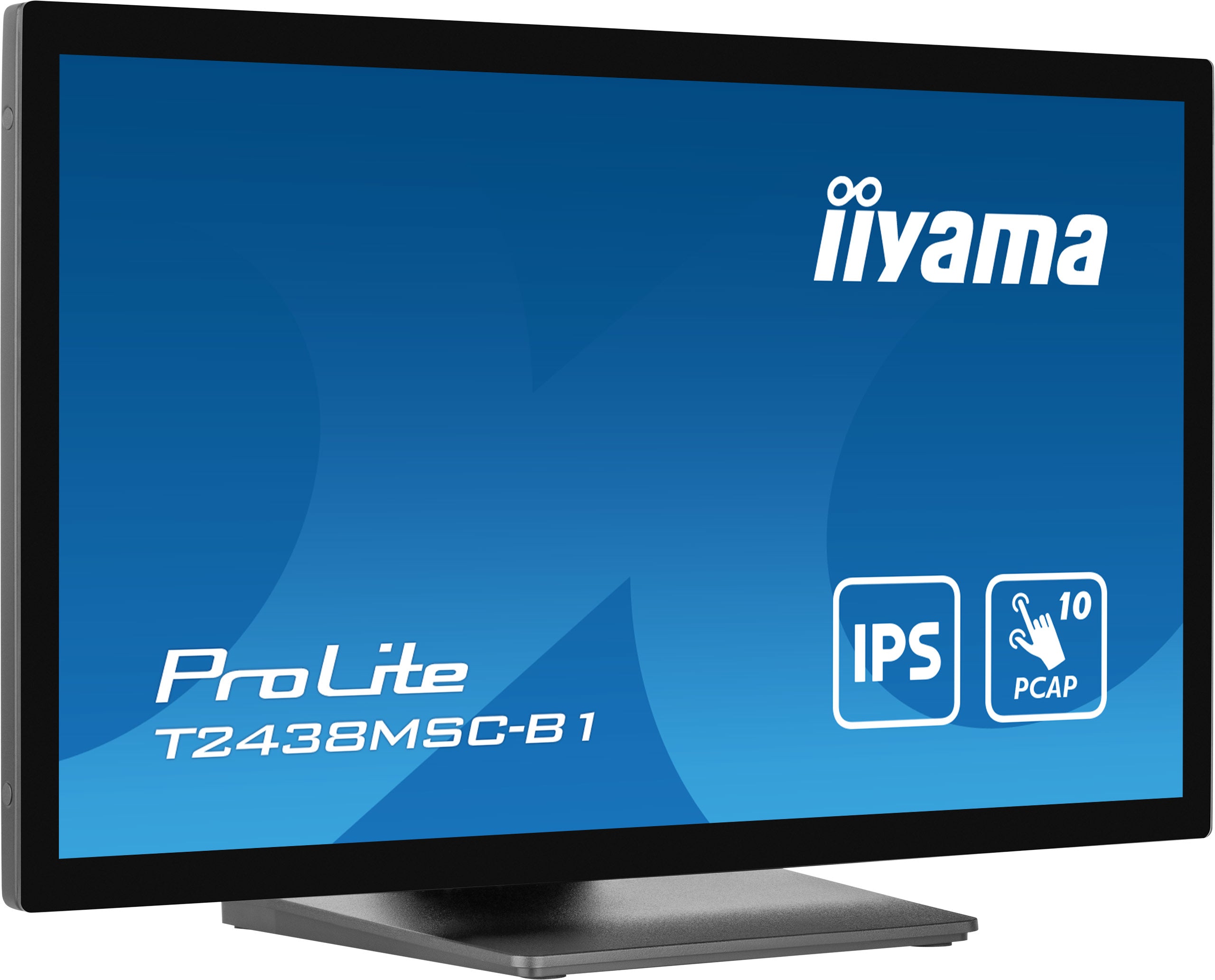 "iiyama ProLite T2438MSC-B1 écran plat de PC 60,5 cm (23.8"") 1920 x 1080 pixels Full HD LED Écran tactile Noir"
