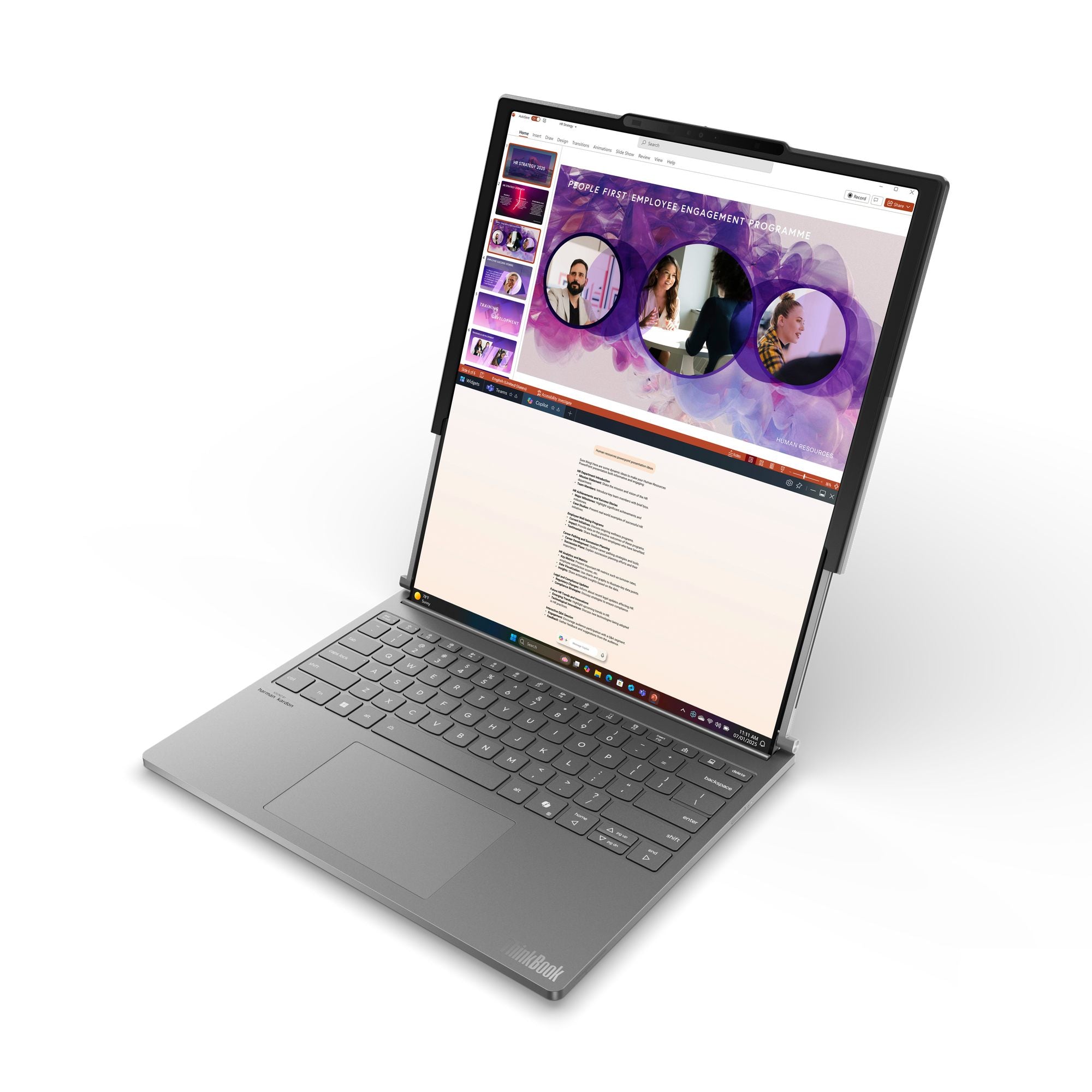 LENOVO ThinkBook Plus - G6 - Rollable - 14" OLED - Intel Core Ultra 7 - 258V - W11Pro - 32Go RAM - 1To SSD