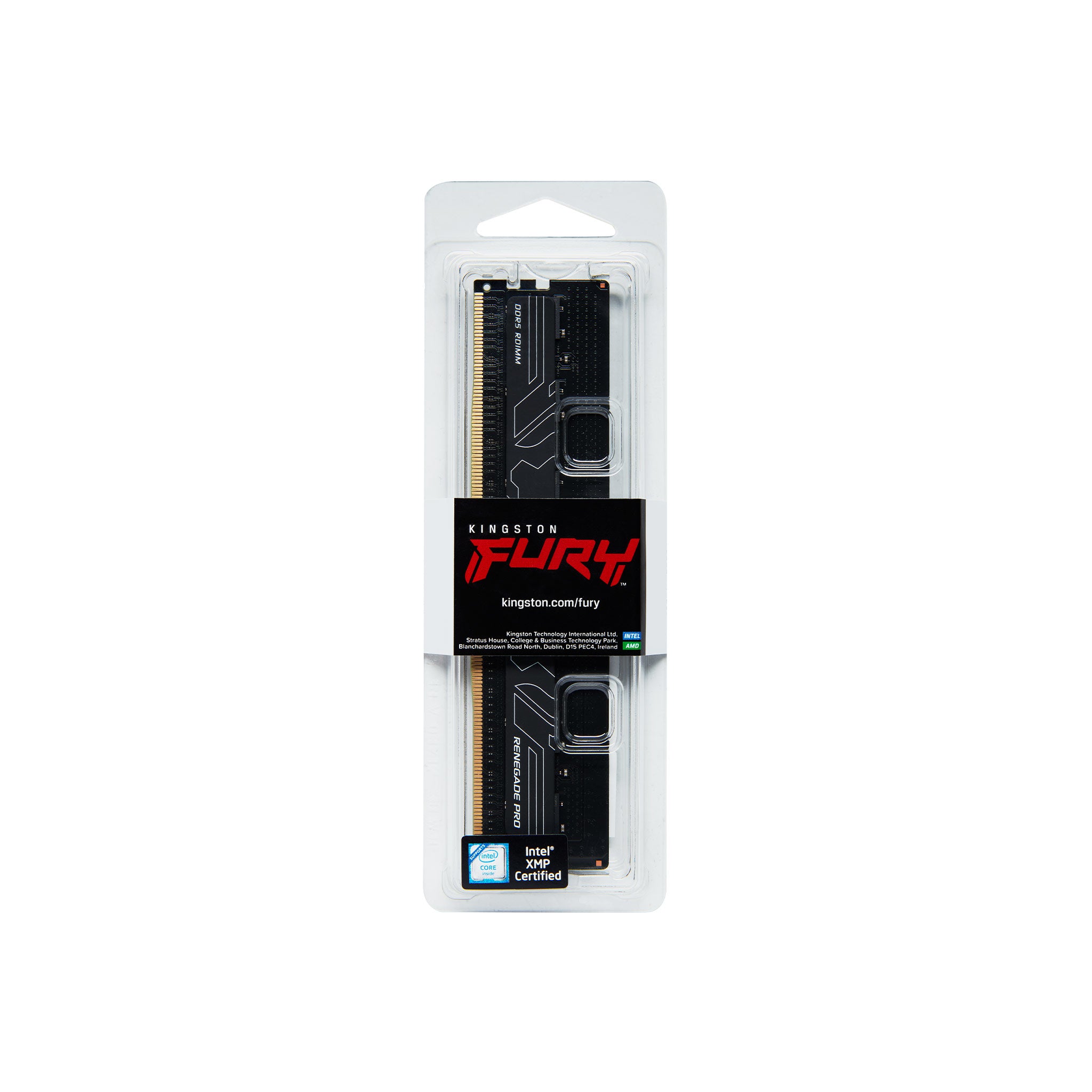 KINGSTON 16Go 6000MT/s DDR5 ECC Reg CL32 DIMM FURY Renegade Pro EXPO