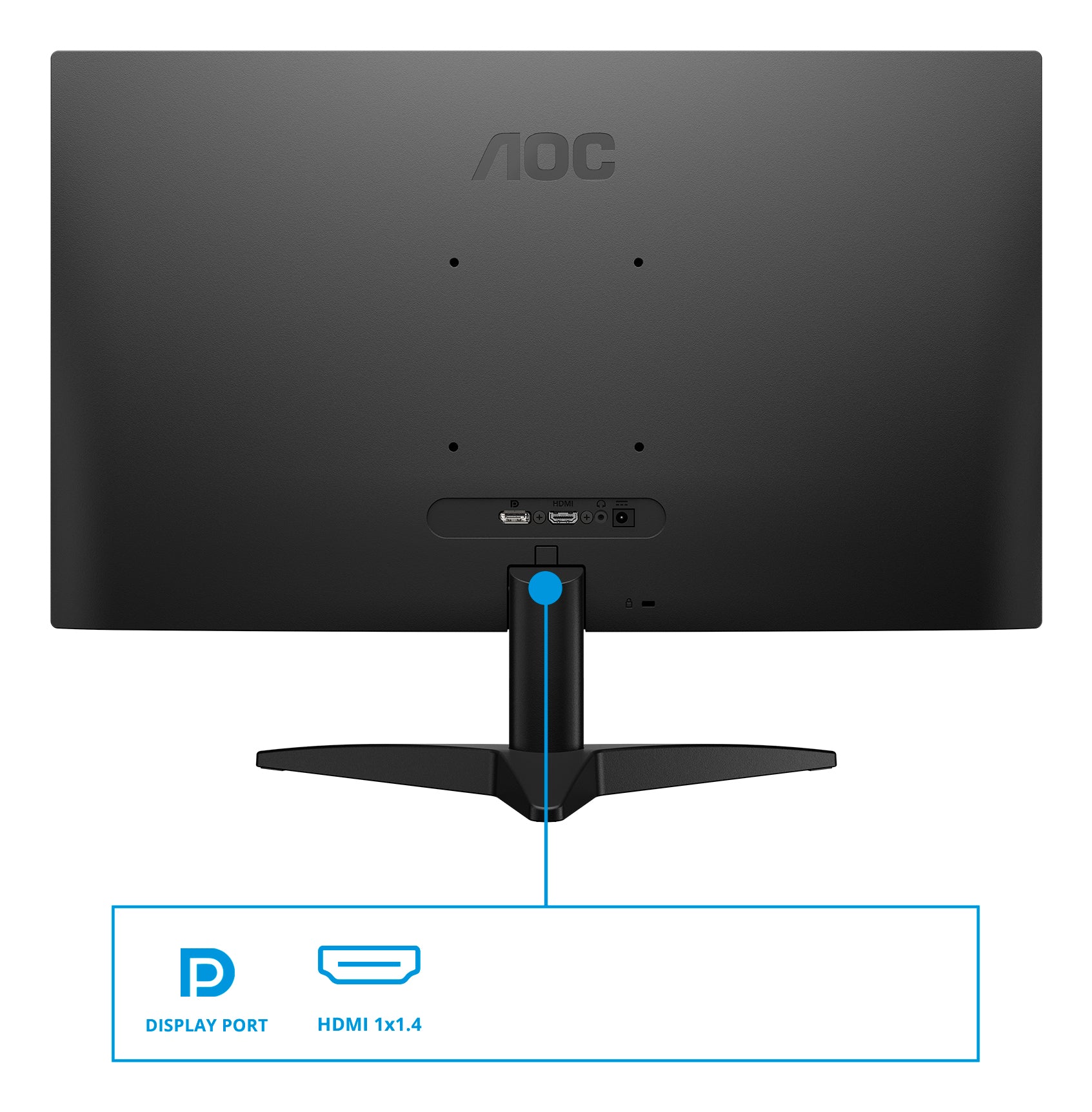 AOC 24B36X Ecran 23.8p FHD 16:9 IPS 144Hz HDMI 1.4DP