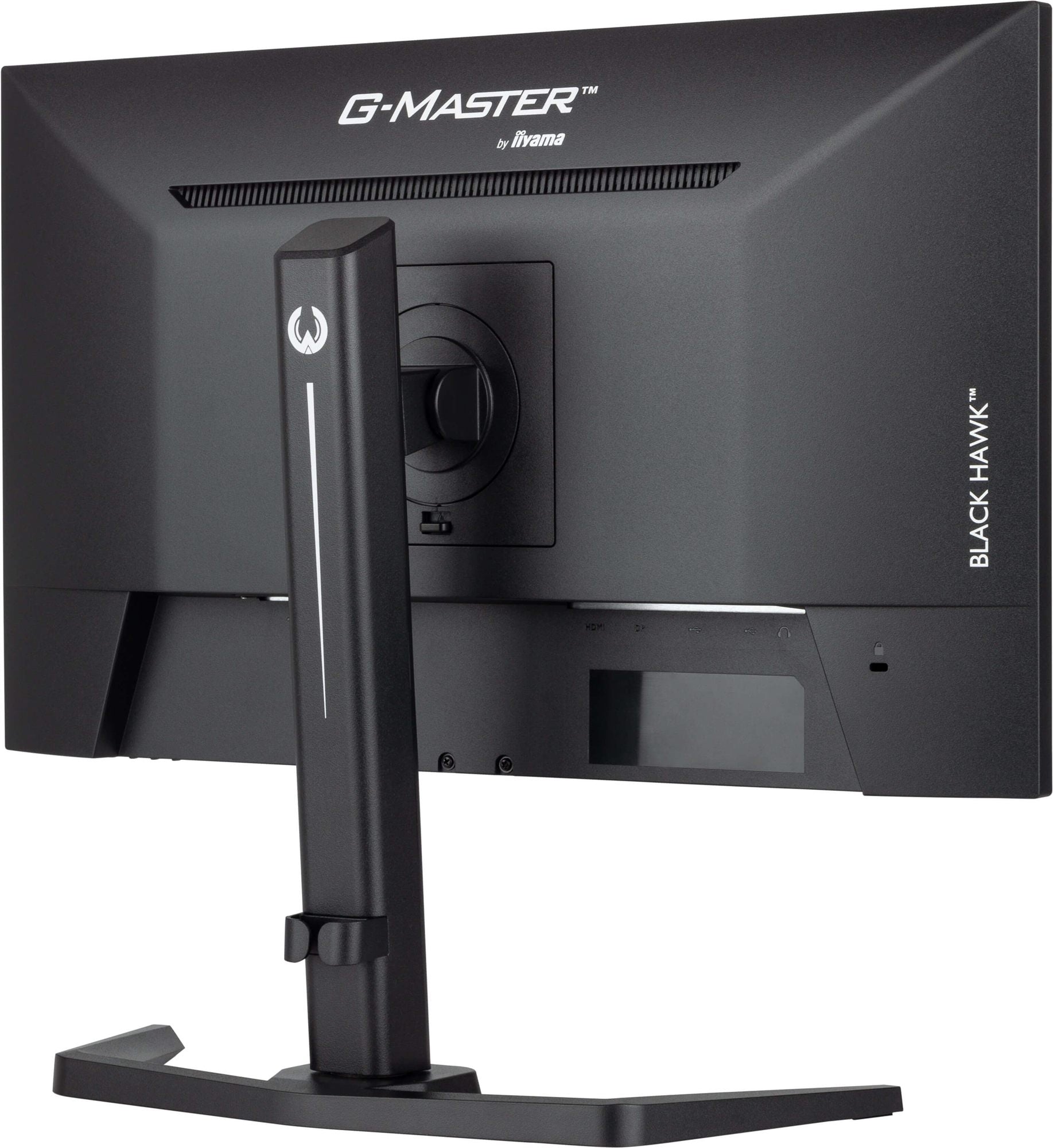 IIYAMA 23.8in G-Master Black Hawk, IPS panel, 1920x1080 100Hz, 1ms, 300cd/m2, 1300:1, Speakers, 1xHDMI, 1xDisplayPort, USB HUB (2x2.0), 15cm height adjustable stand, Black Tuner, i-Style Colour