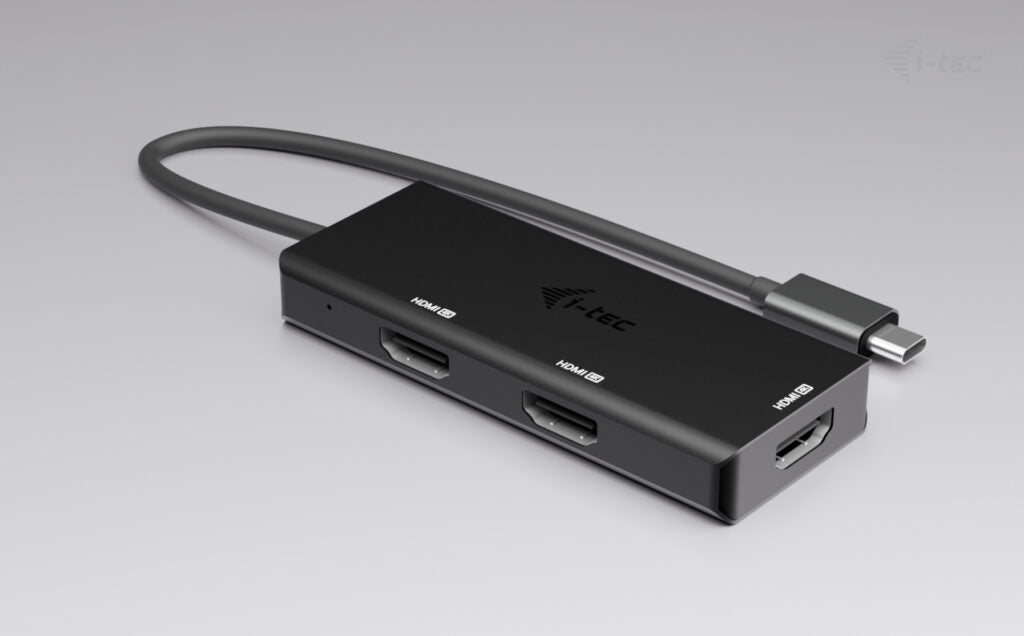 I-TEC USB-C Triple 4K HDMI Video Adapter 3x HDMI 4K/60Hz PD 100W