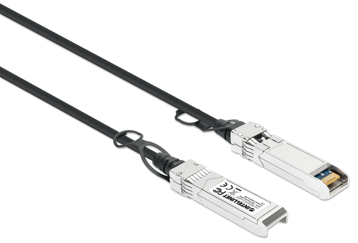 Intellinet 508384 câble InfiniBand et a fibres optiques 0,5 m SFP+ Noir