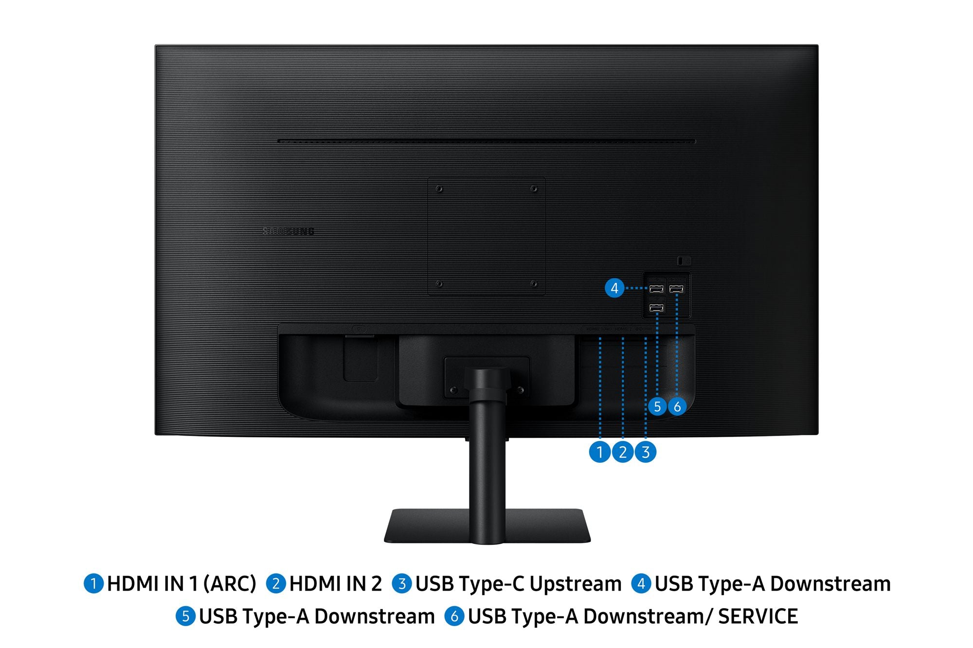 SAMSUNG LS32FM702 Nouveau Smart Moniteur M7 avec IA  M- UHD 4K- USB-C wifi intégré