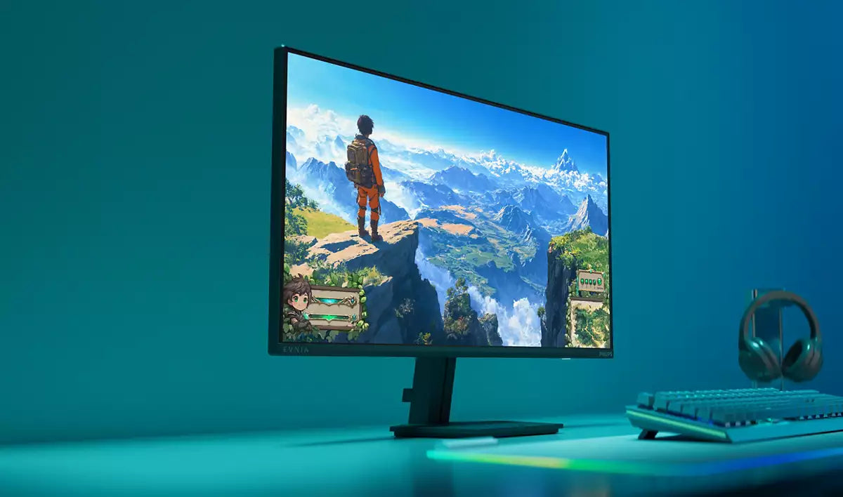 PHILIPS Evnia 3000 27M2N3200NF Ecran Gaming - 27p - 1920 x 1080 FHD- 144 Hz - IPS - 300cd/m² - 1500:1 - HDR10 - 0.5 ms - HDMI- DP