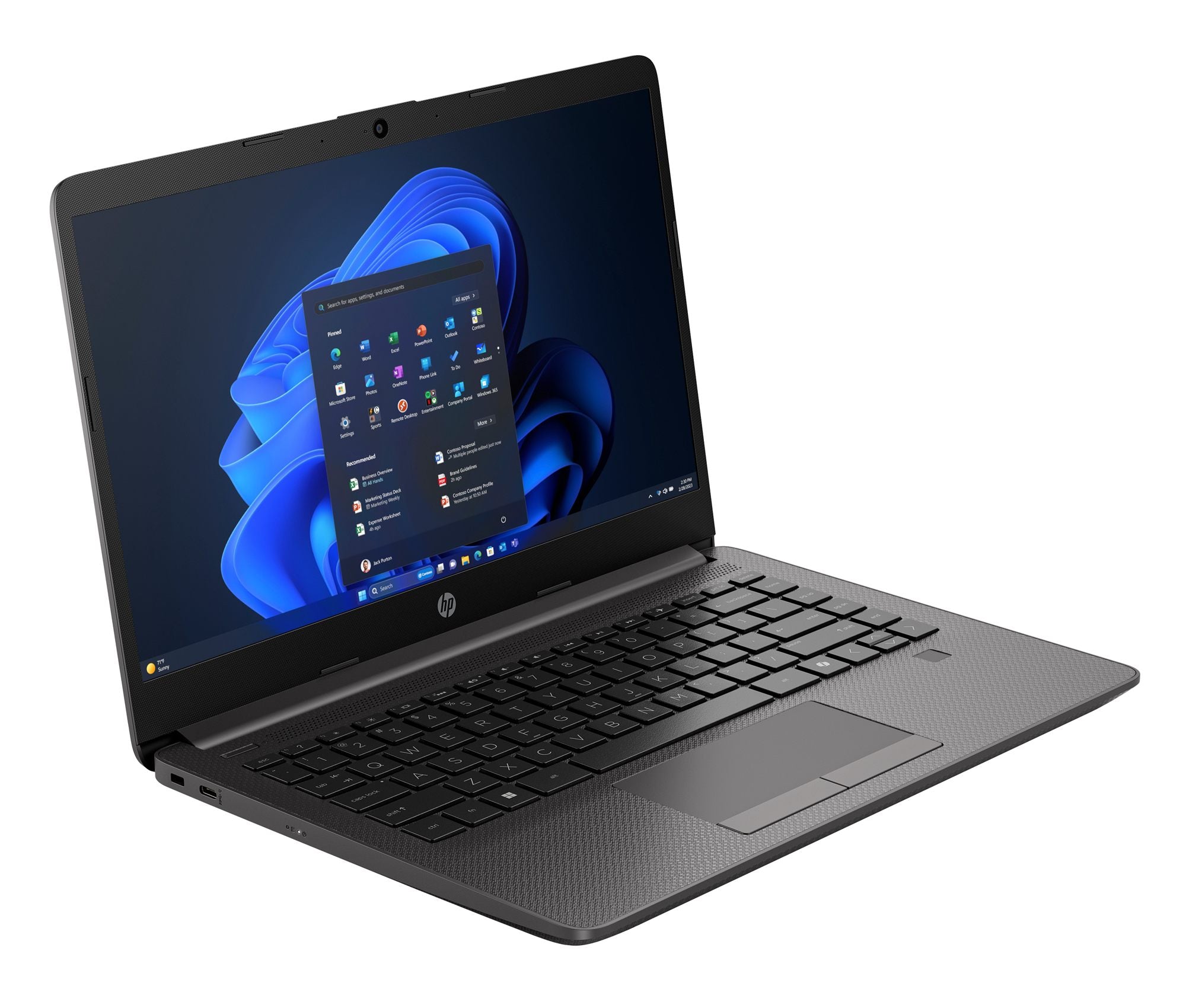 HP 240R G9 Intel Core i3-1315U 14p FHD AG LED UWVA 8Go DDR4 256Go SSD UMA W11P 1/1/0