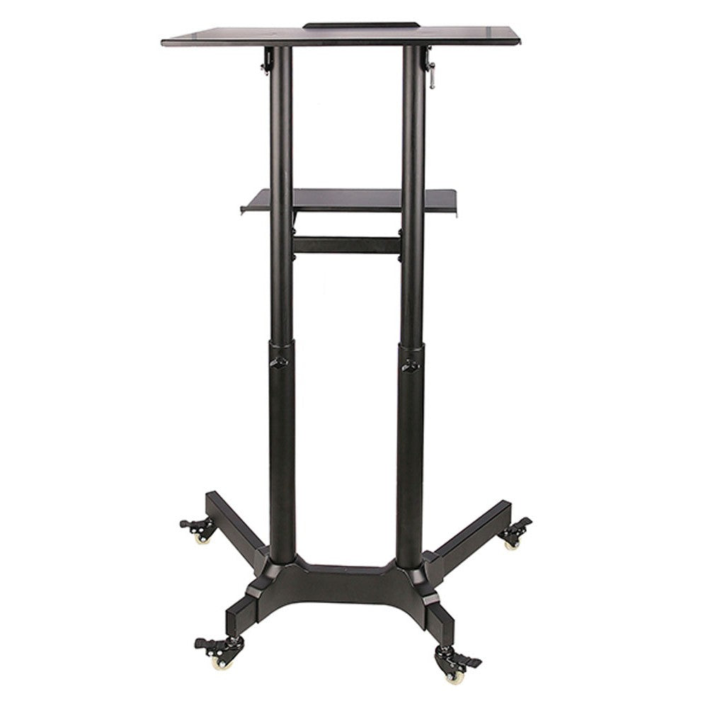 Techly ICA-TB TPM-1BK Table pour ordinateur portable noire