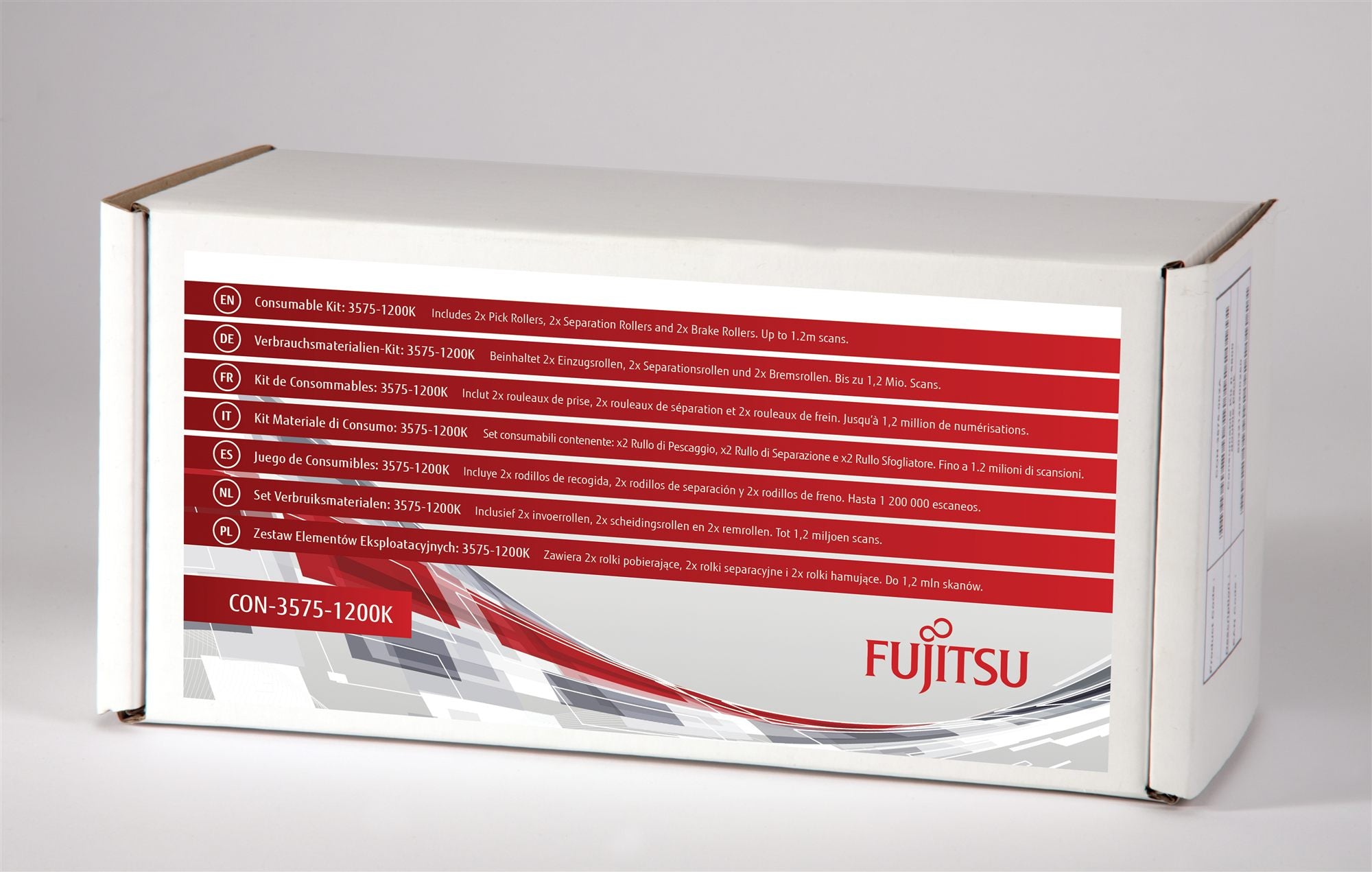 RICOH Consumable Kit 3575-1200K 2 Pack For fi-6400 fi-6800