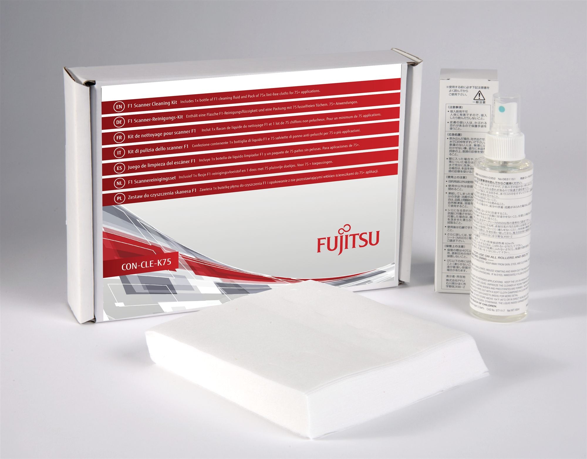 FUJITSU Kit de nettoyage pour scannern F1