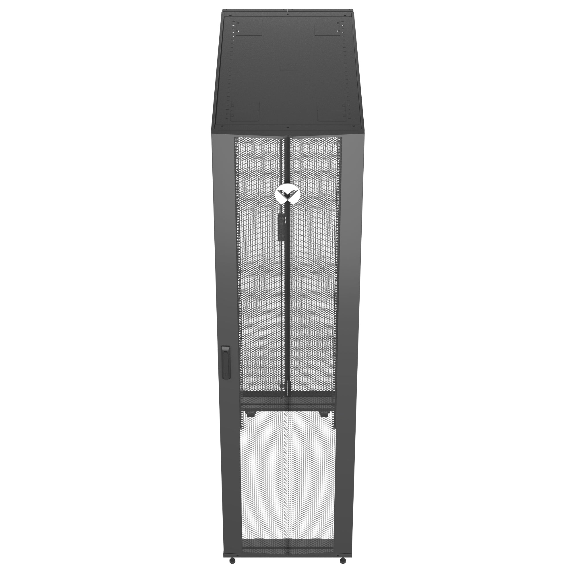Rack 48U 2265x600x1215mm Black gray