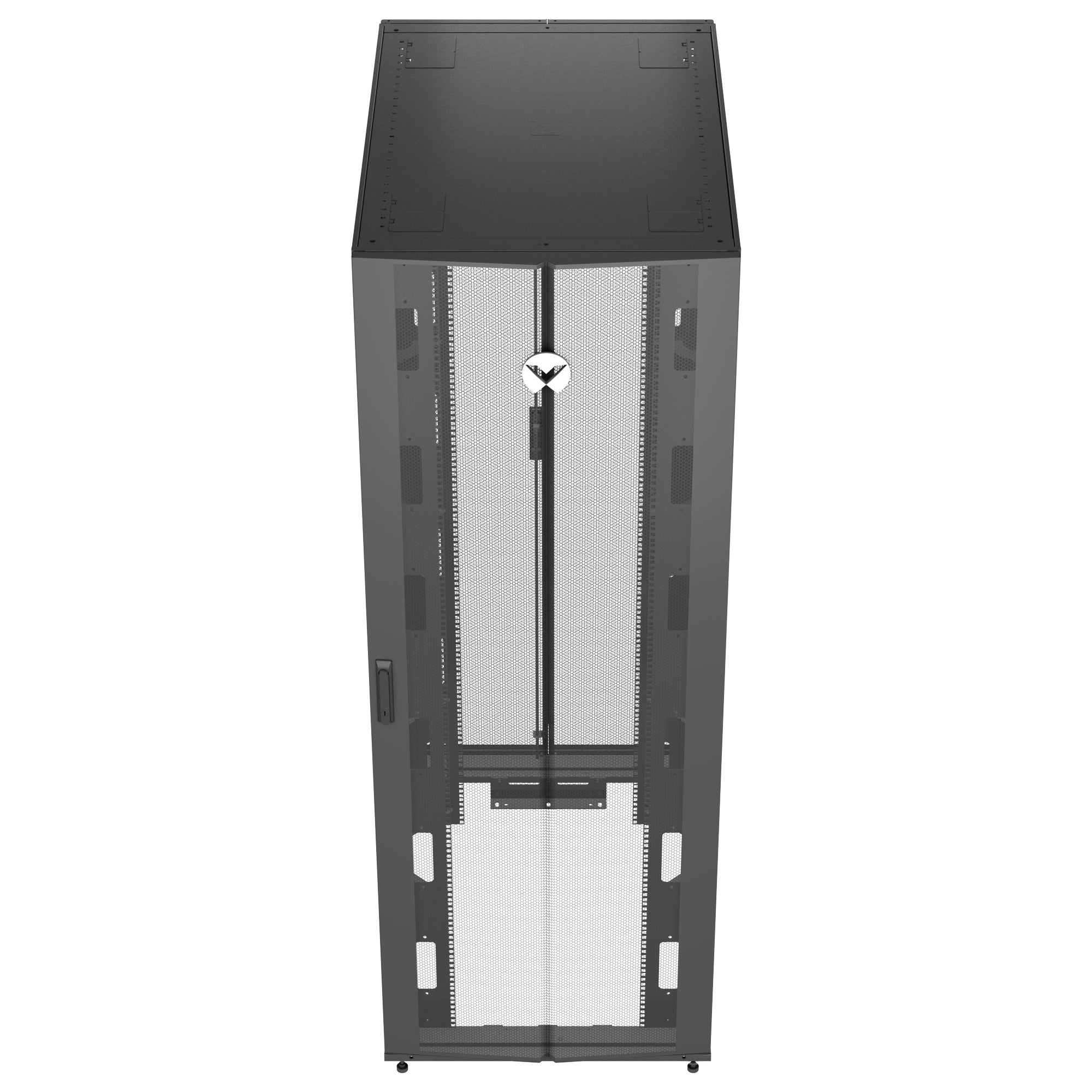 Rack 48U 2265x800x1215mm Black gray