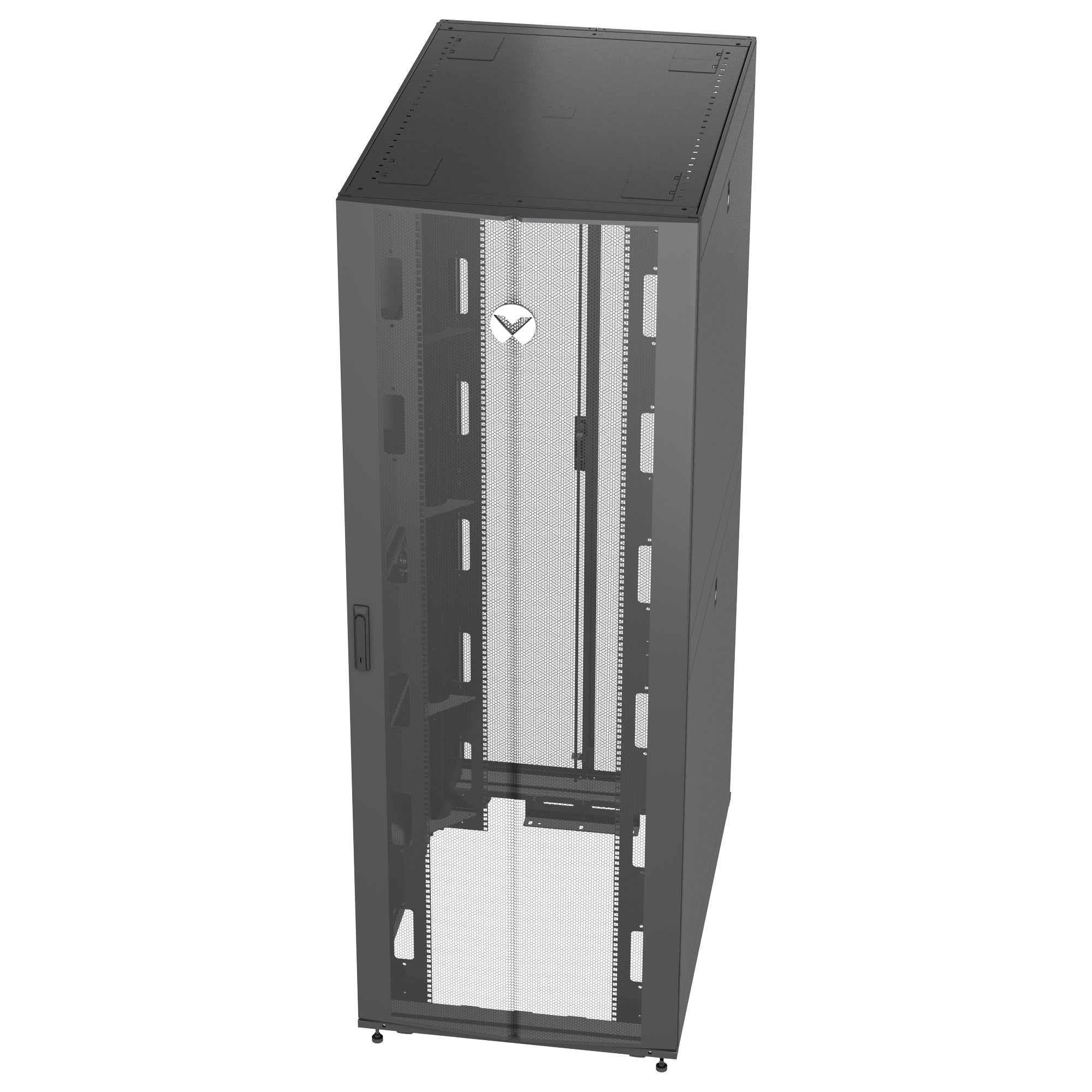 Rack 48U 2265x800x1215mm Black gray