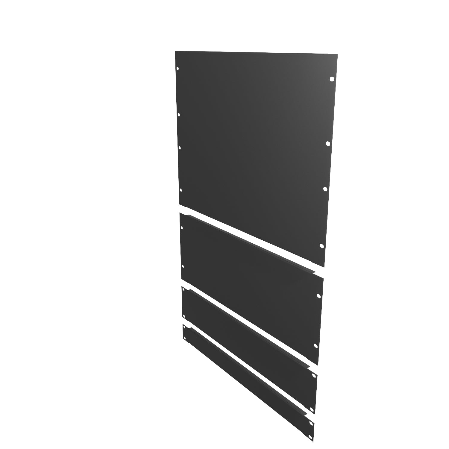 19" Sheet Metal Airflow Blanking Panel K