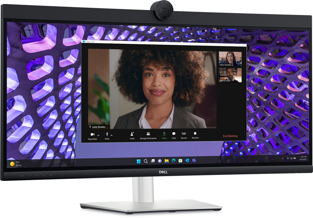 Dell 34"P3424WEB Curve VidConference Mon